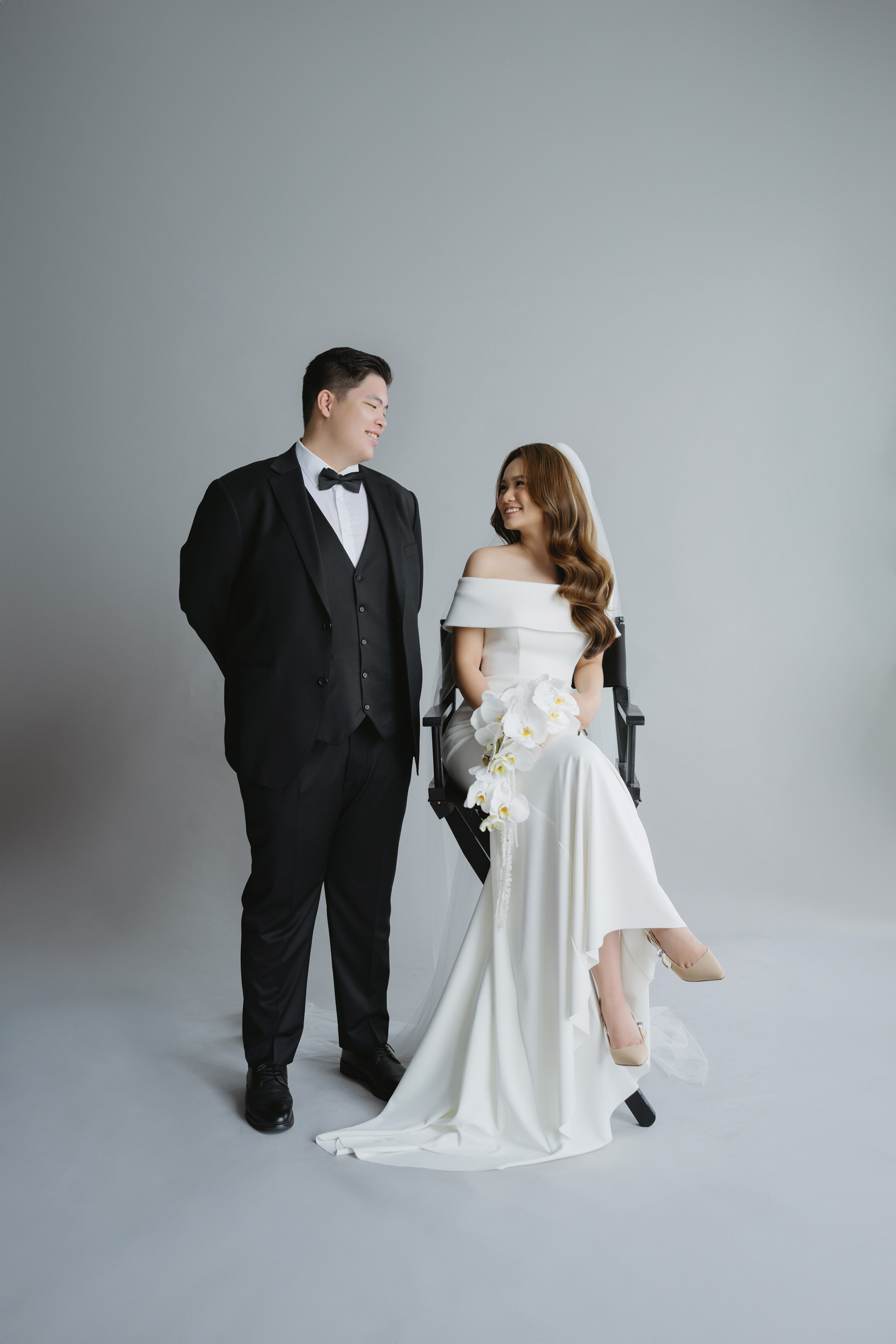 DANG & NGHI wedding photoshoot in studio. Anns wedding photography