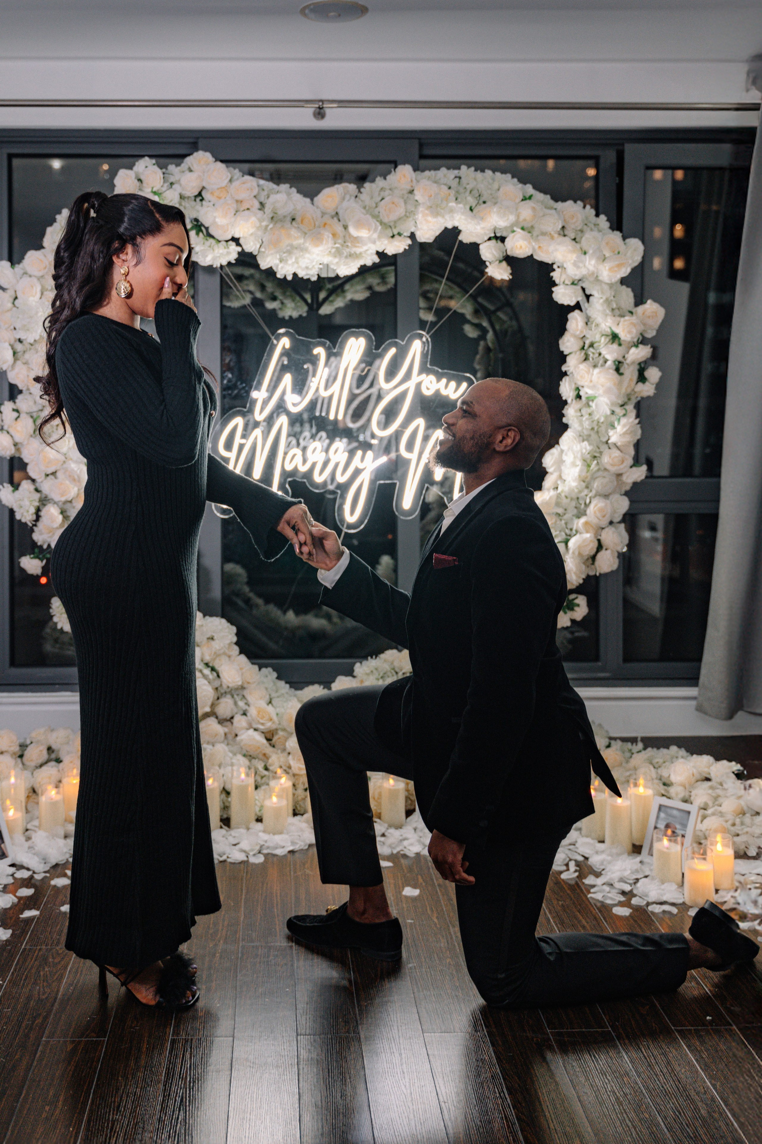 Proposal Private dinner. Tonya Kyrylenko photographer in London