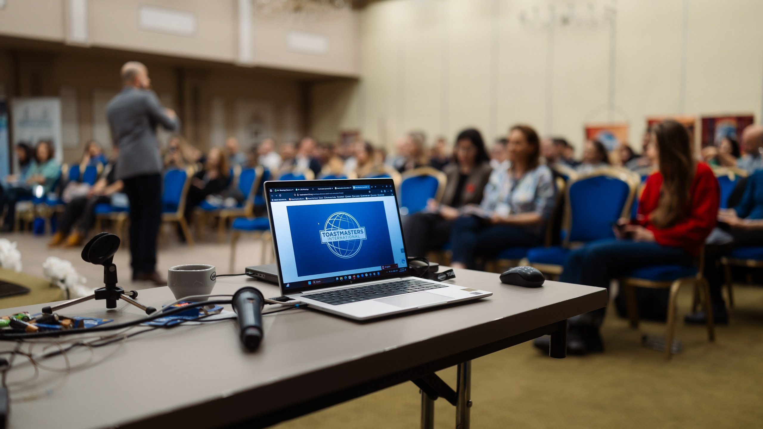 Toastmasters Conference. Marius Ciocan