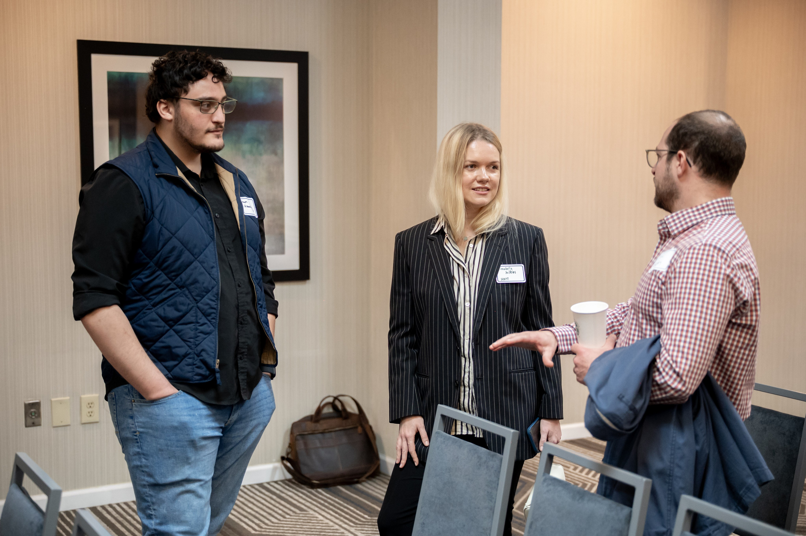 Executive Roundtable networking. Portrait photographer in Charlotte, North Carolina