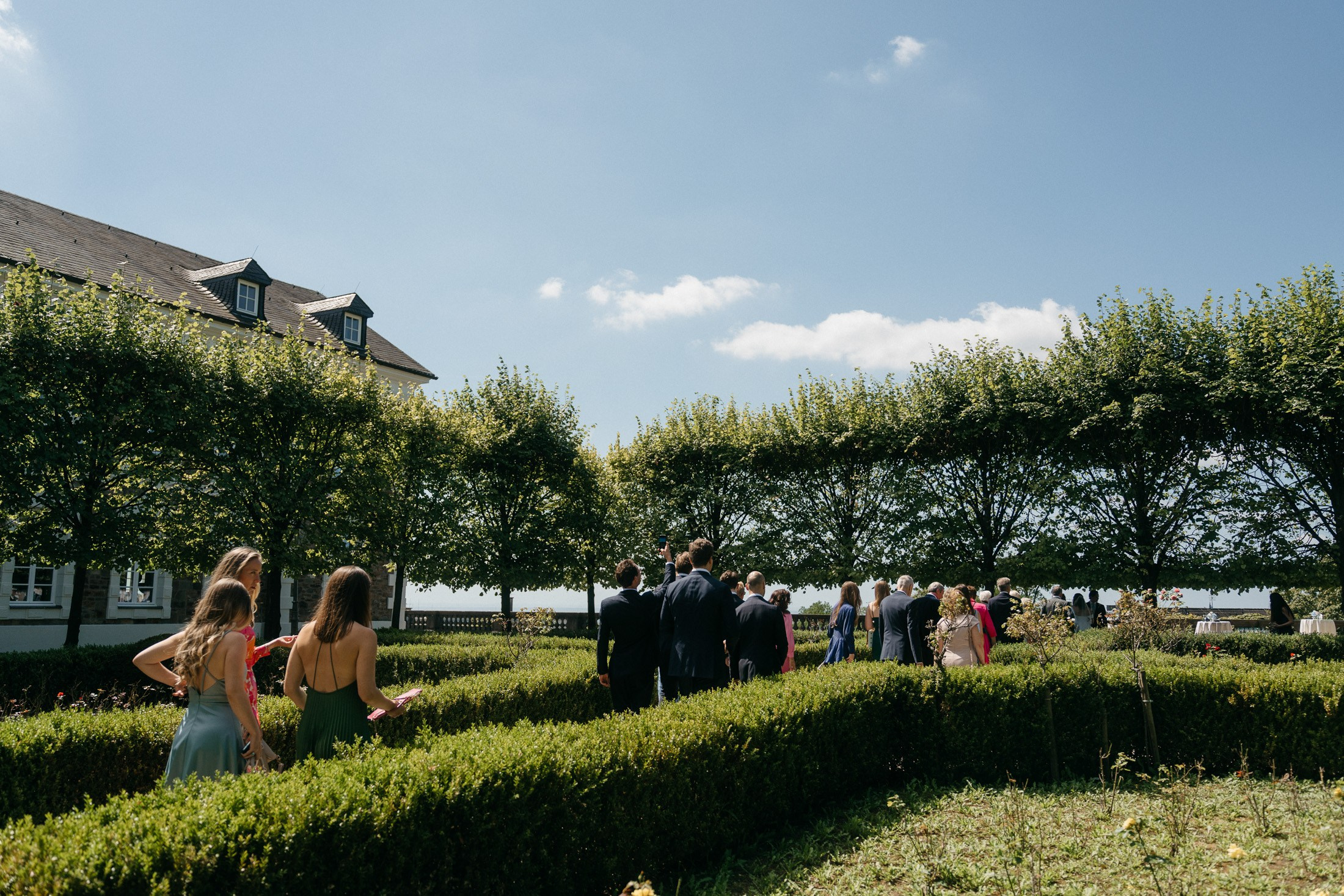 Schloss Bensberg. Hochzeitsfotograf, Familienfotograf Stuttgart, Deutschland. Alex Popov