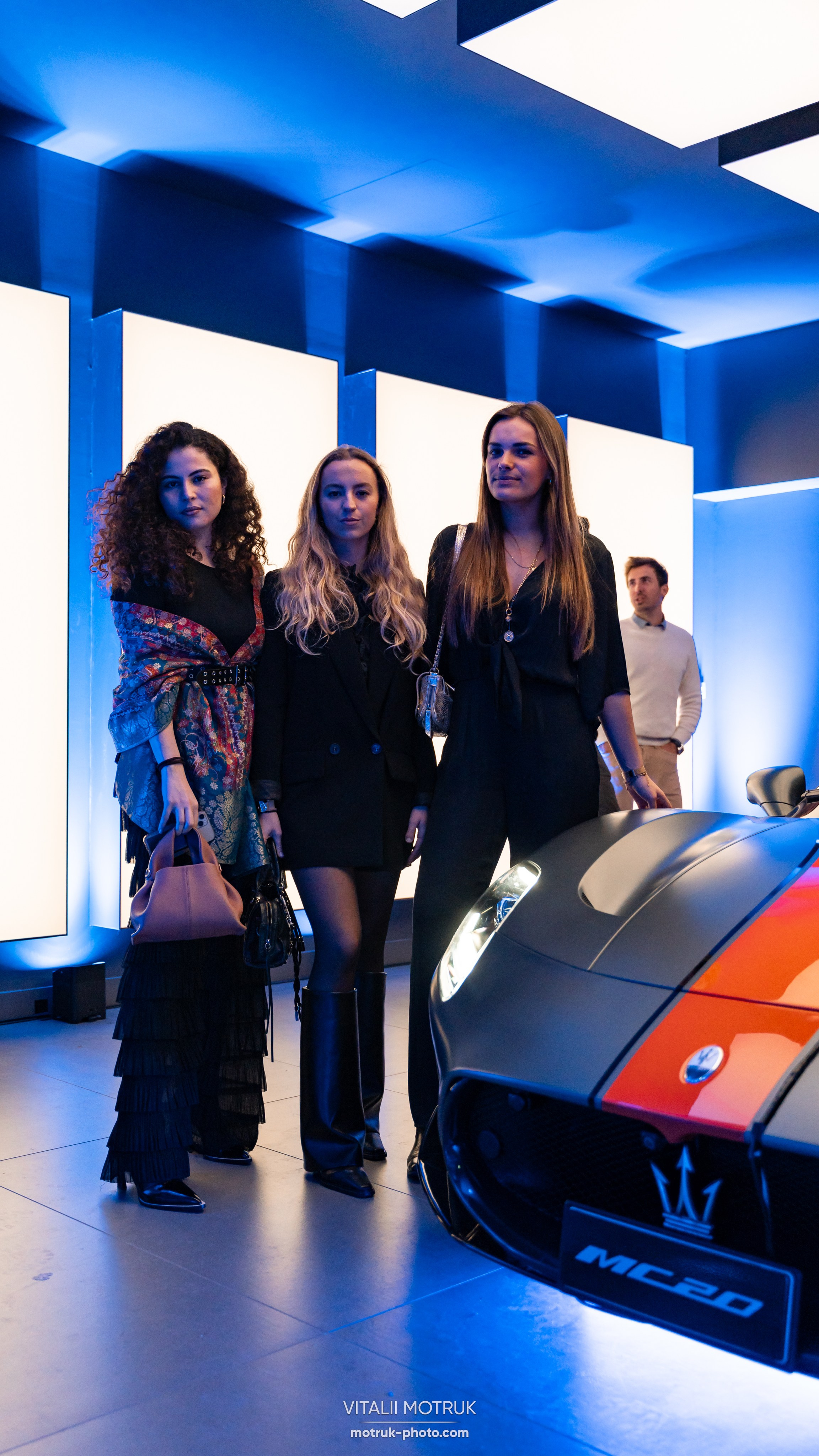 Maseratti Opening. Photographe de voitures à Paris — Vitalii Motruk