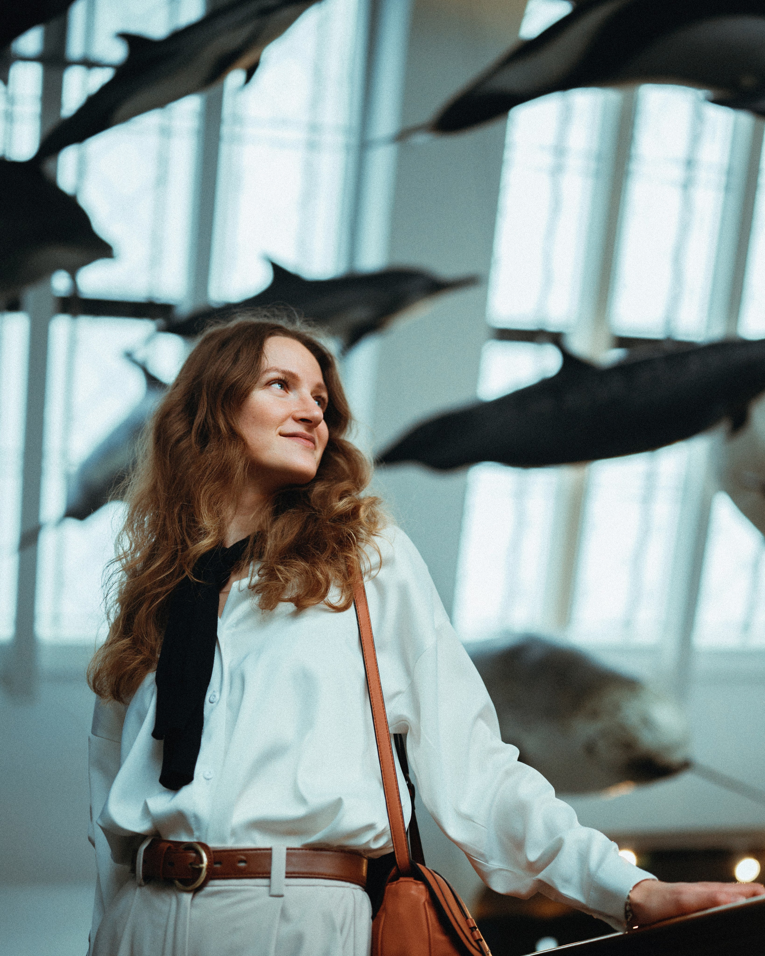 Natural History Museum photoshoot in Dark Academia style. Moth & Moss Photography