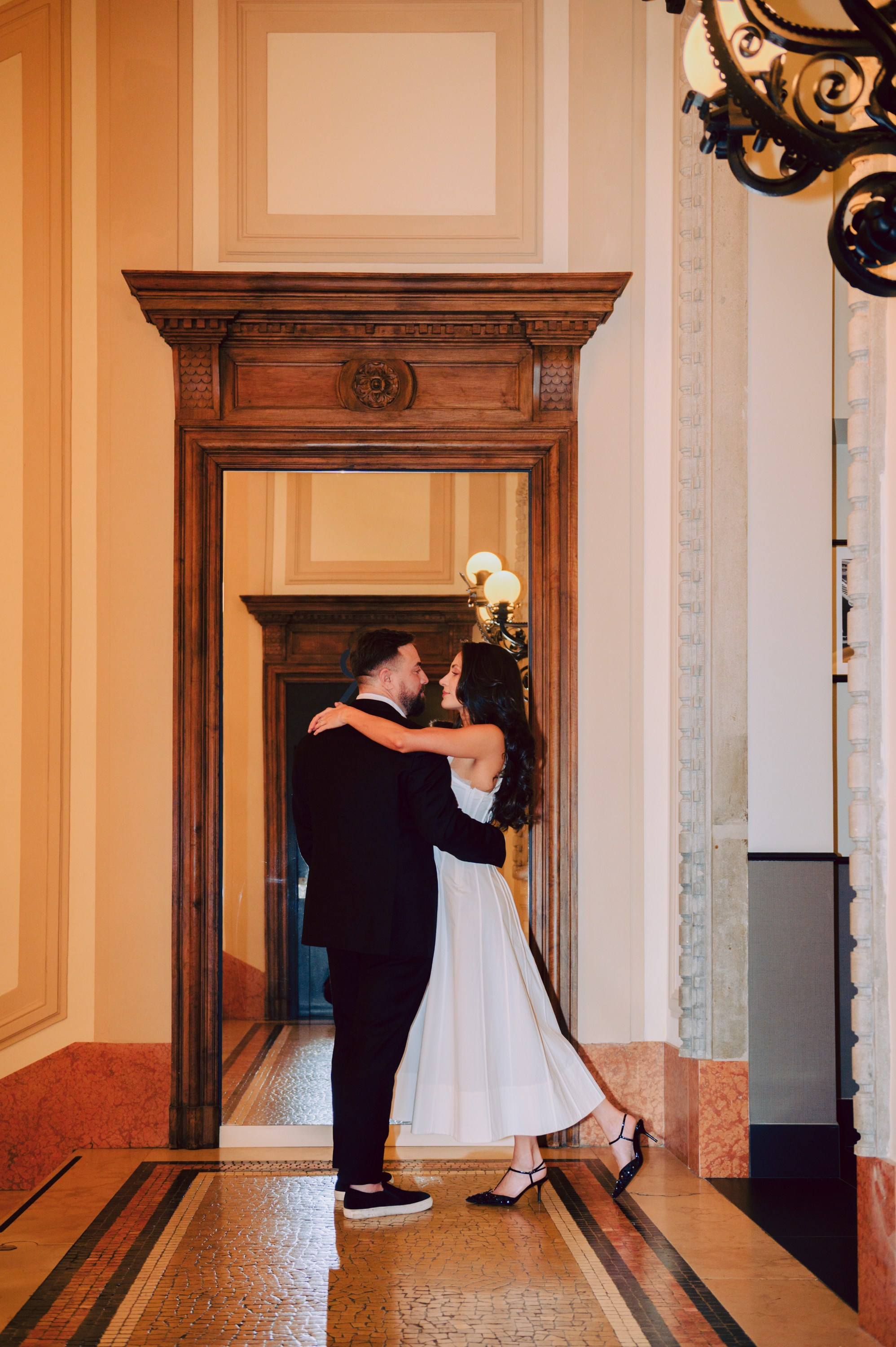 Early morning in Milan. Anastasiia Buchinskaia Fotografa Milano