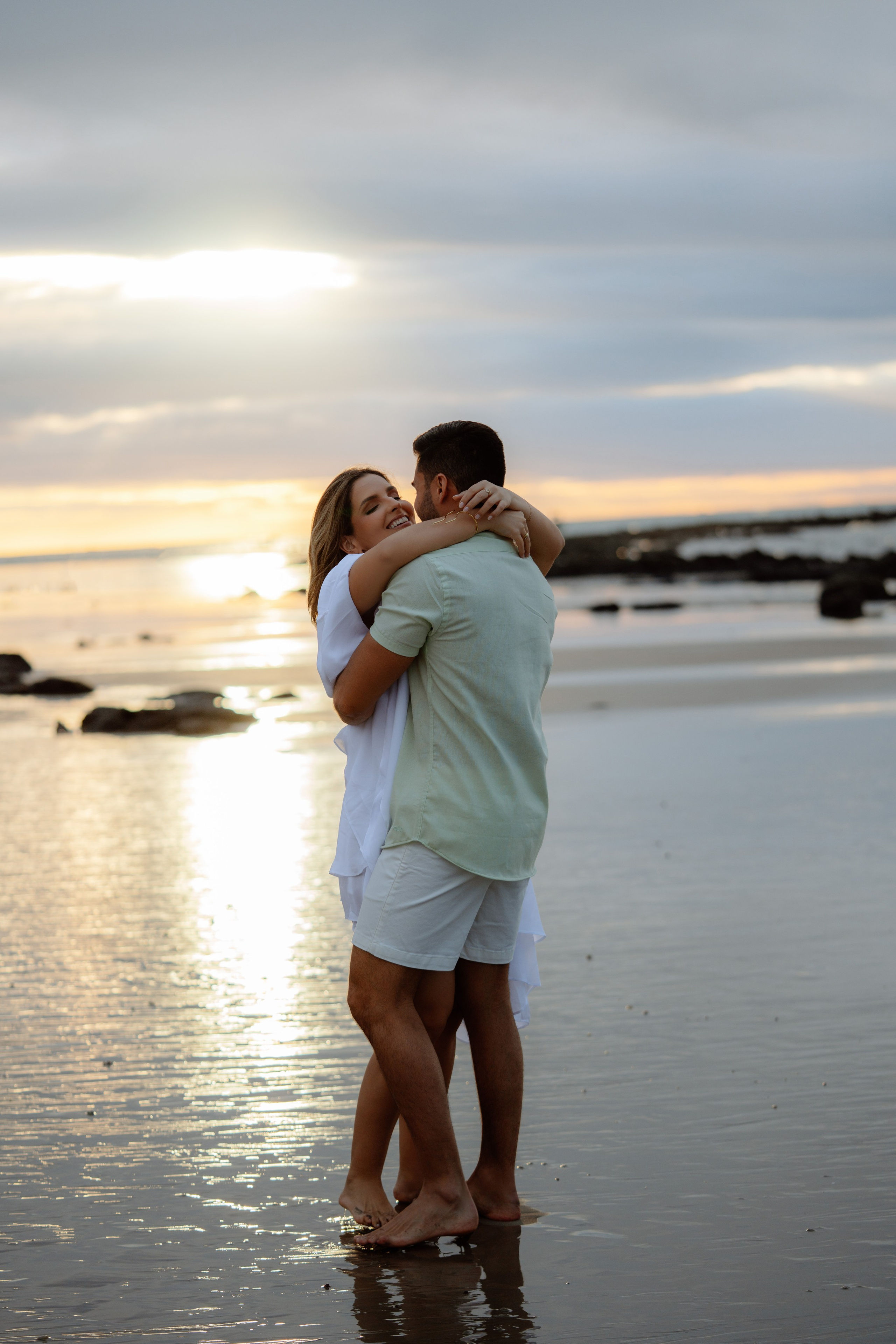 Raquel e Andrey. Luz suave, direção leve e fotos que captam quem realmente você é