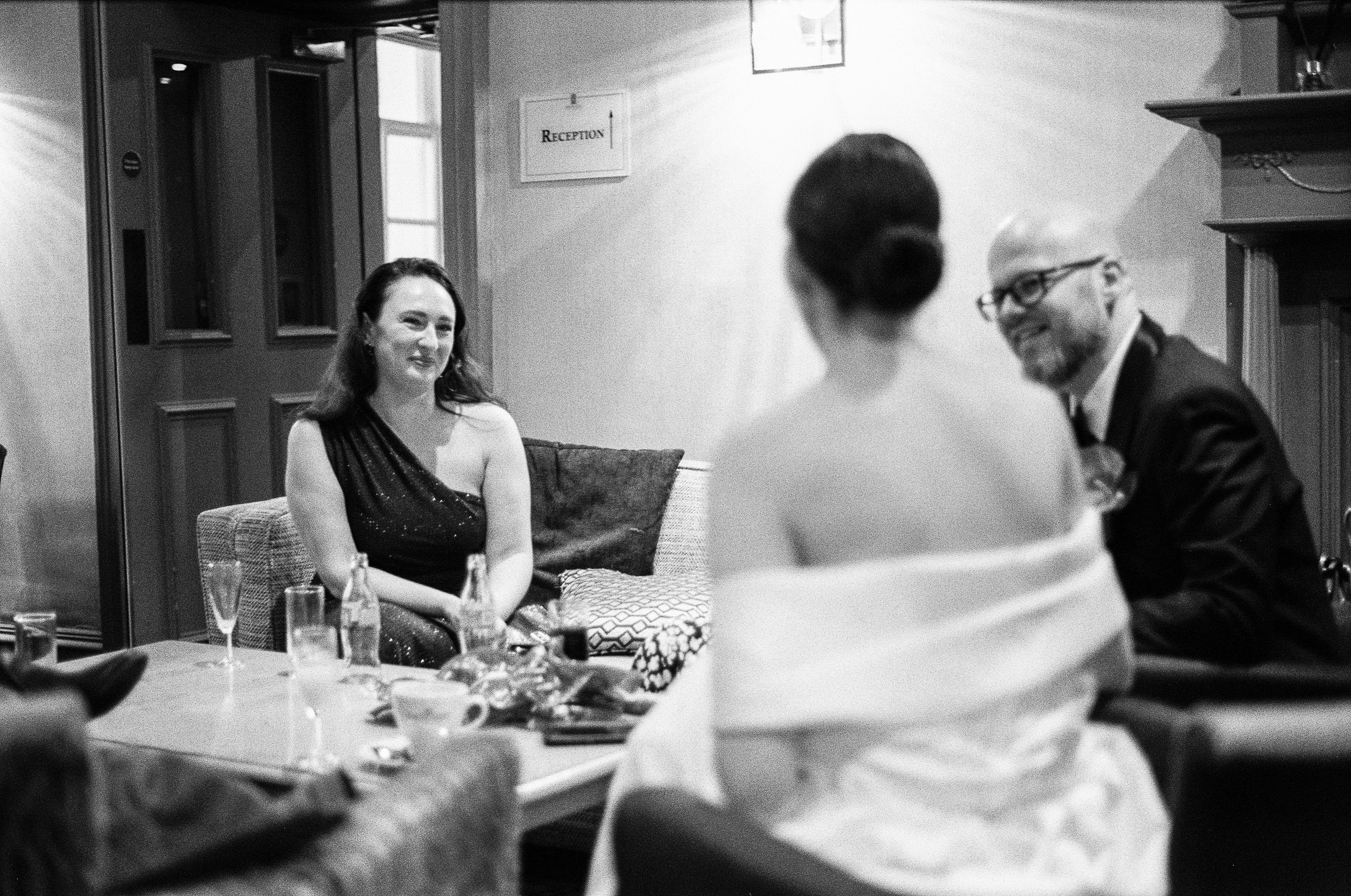 Wedding on Black n White Film. Molfar Visuals