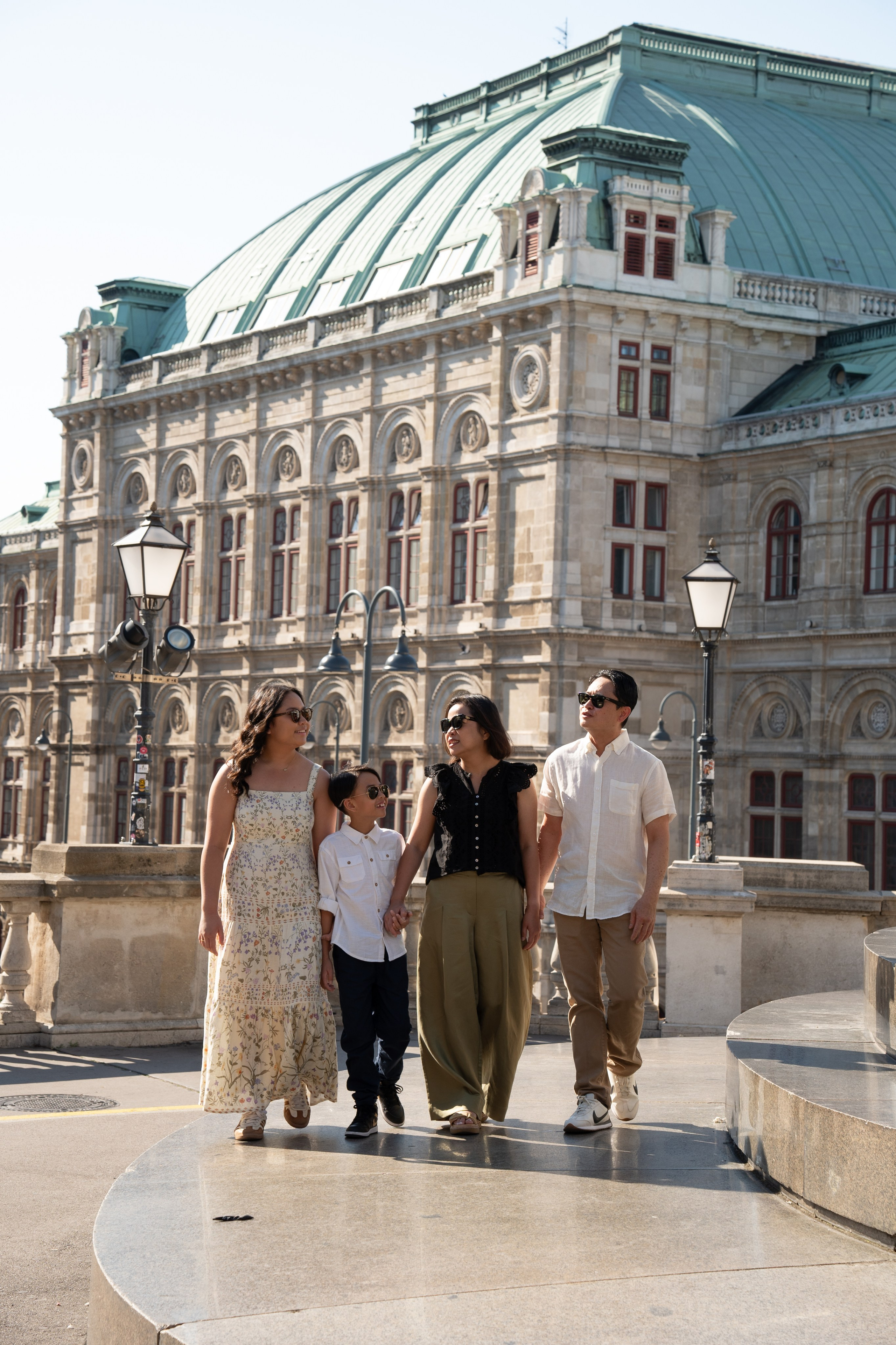 Christina & fam from USA. Photo Vienna and Bratislava