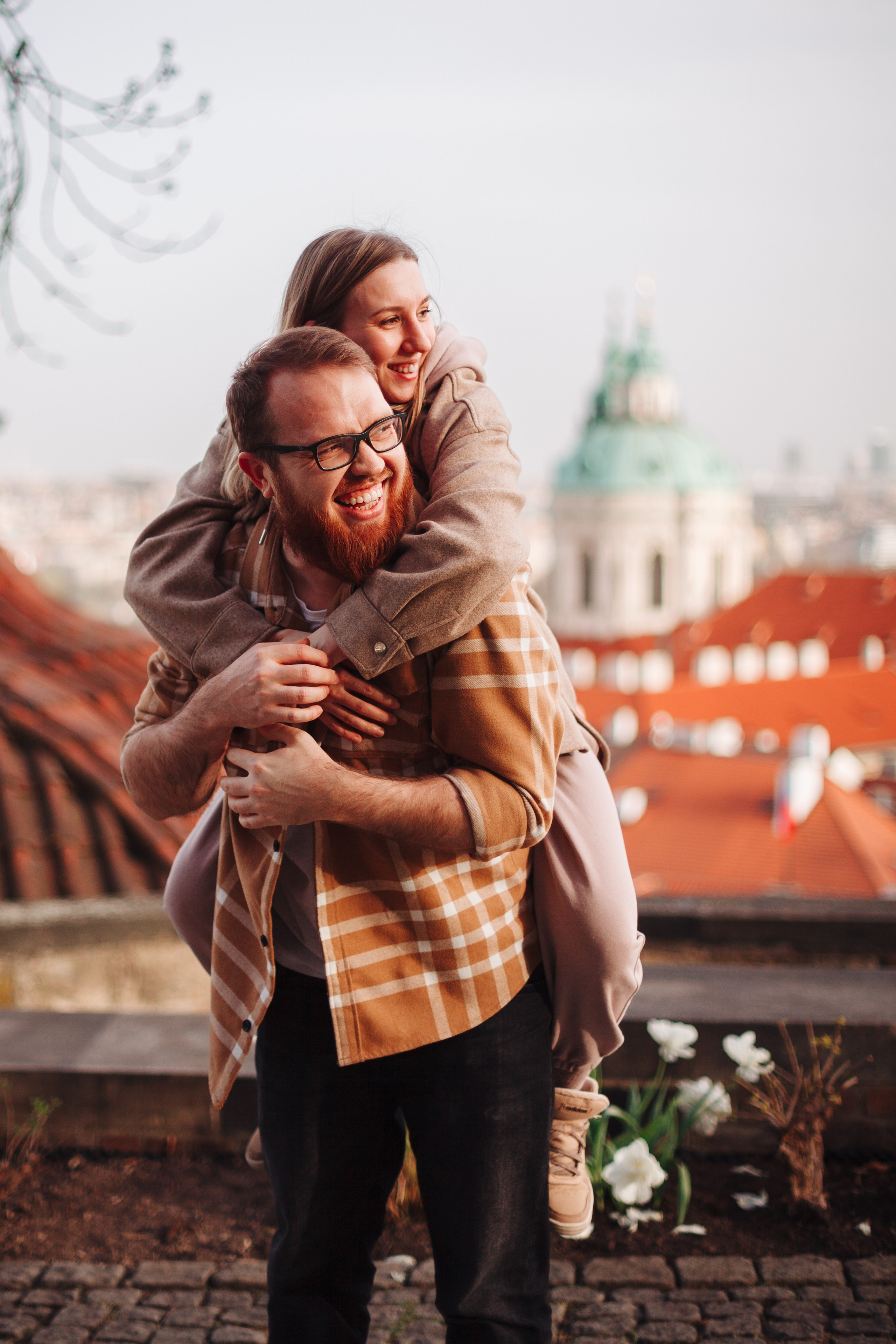 Irina & Boris. Photographer in Prague for tourists