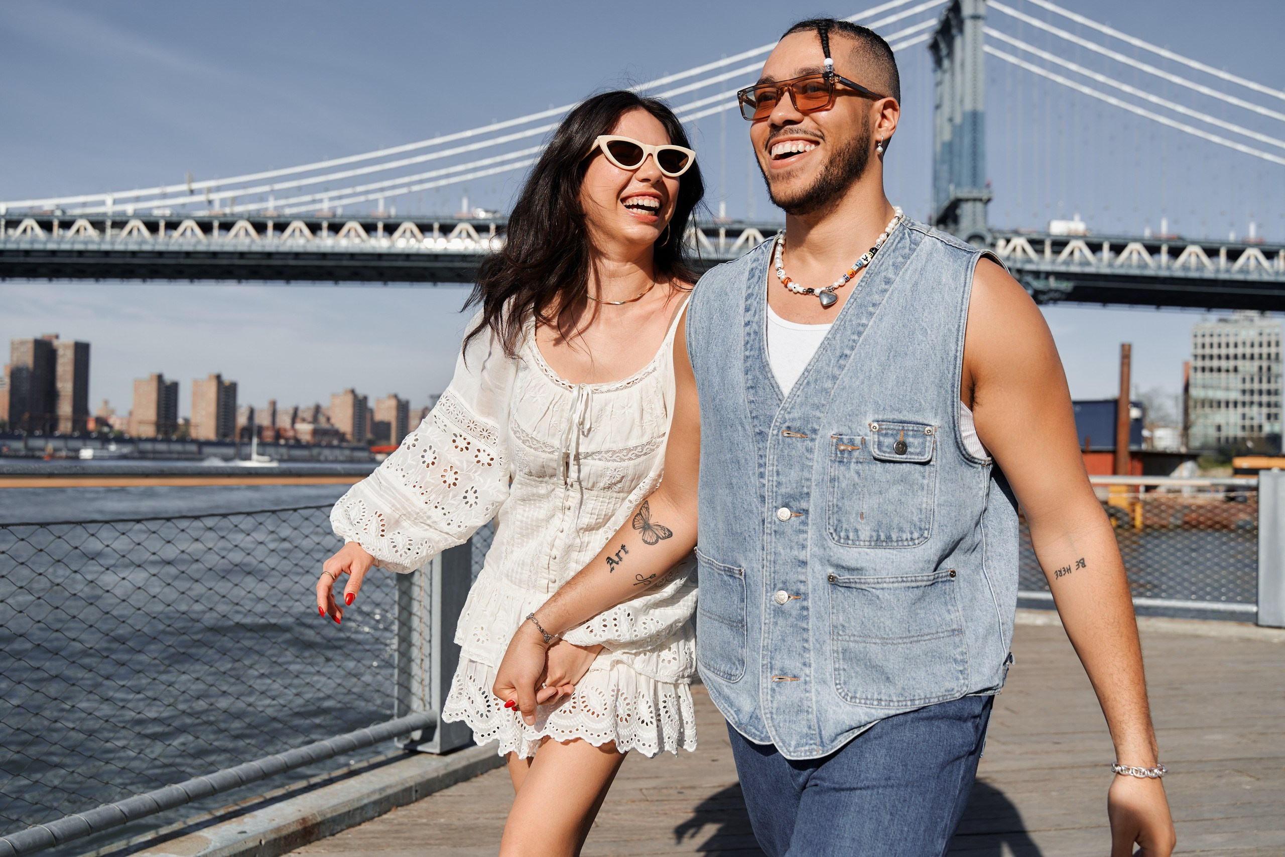 Engagement photo shoot NYC. Professional Wedding and event photographer USA New York