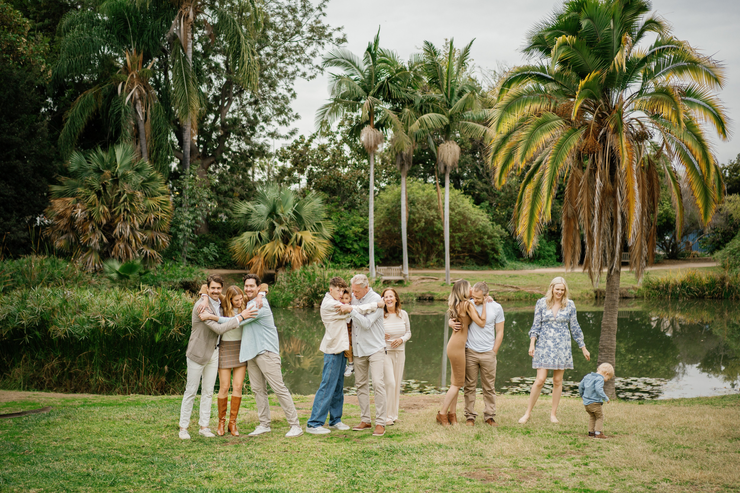 Fullerton Arboretum, California Family Photoshoot. Wedding Photography & Videography Team in California, Los Angeles, San Francisco, San Diego and Travel