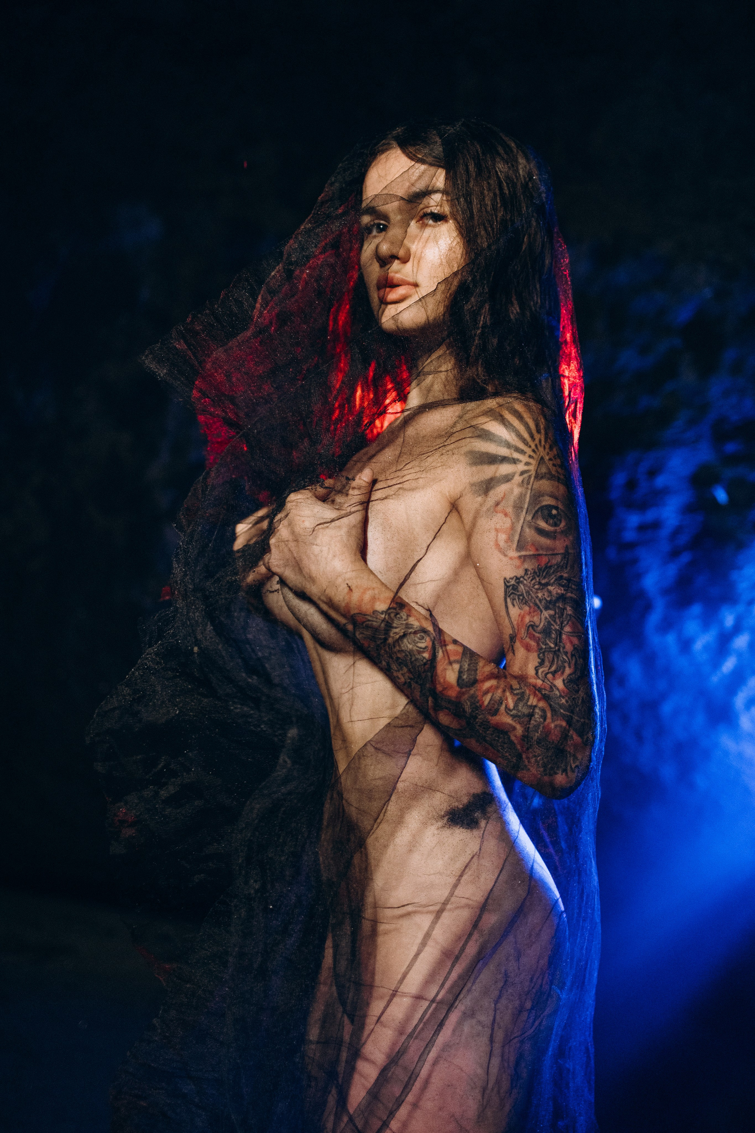 Black Angel. Профессиональный фотограф Нурмиева Вероника