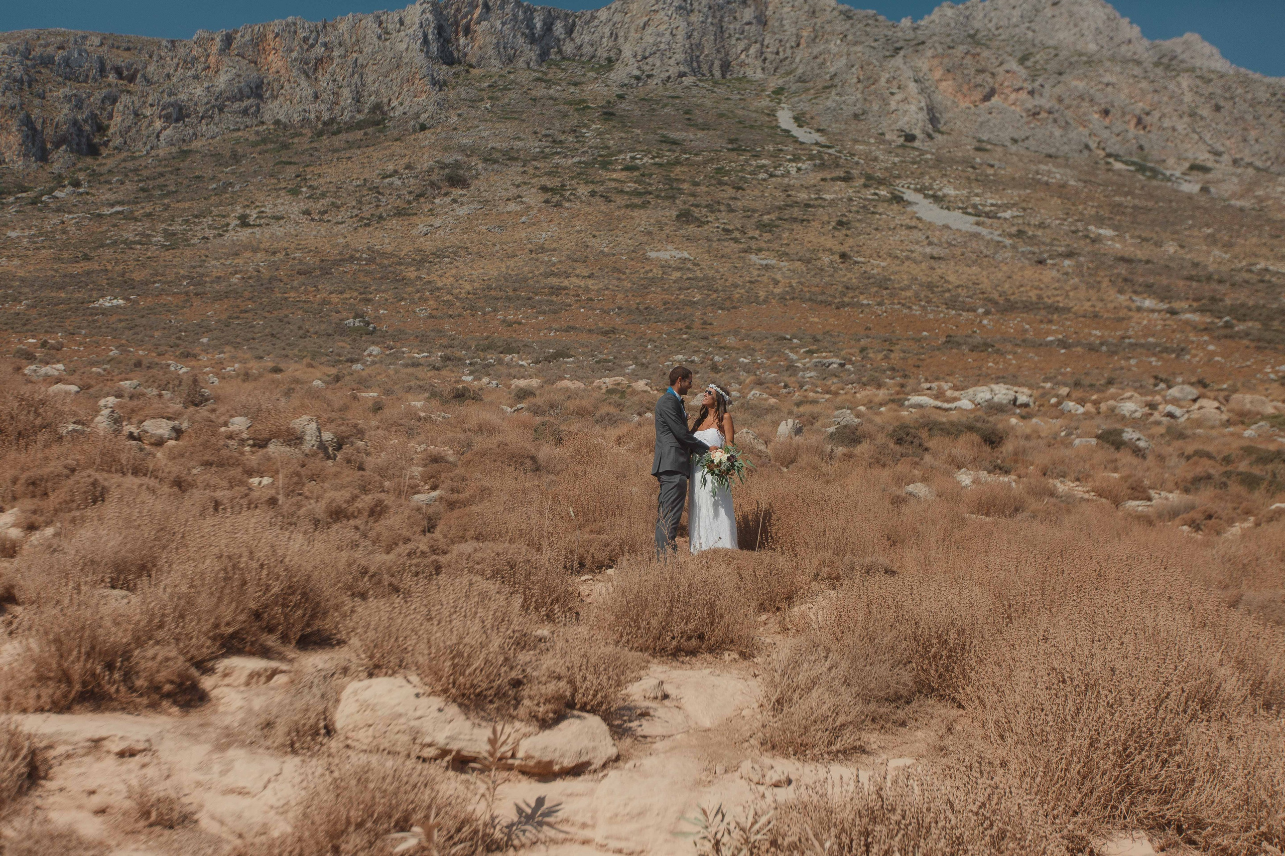 Marino & Steffi, Crete. Denny Savon — Photographer in Santorini | Weddings, Love Stories & Flying Dress
