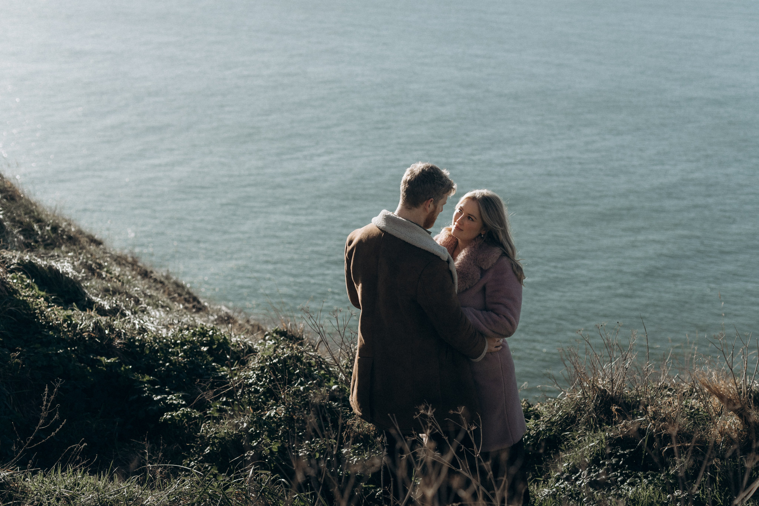 Howth cliff photoshoot. Wedding & Family photographer in County Donegal and Dublin, Ireland