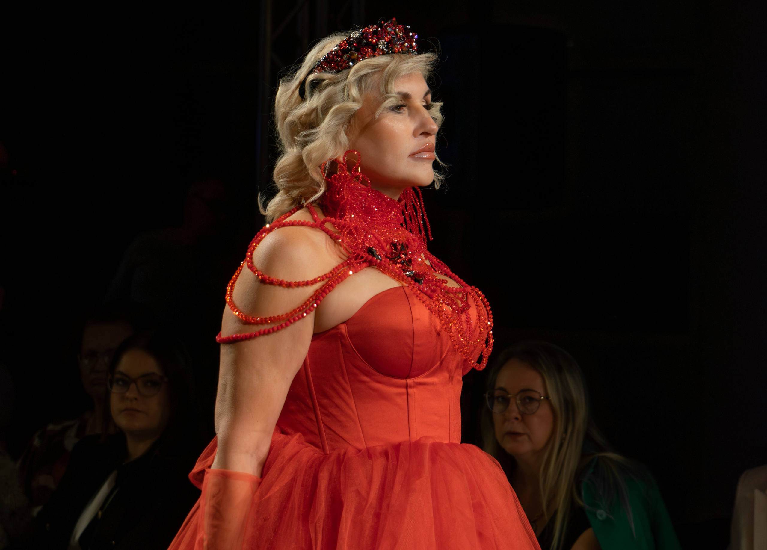 SERBIA FASHION WEEK 2025 / Woven Destinies” collection Designer: Katrina Ivanyushkina. Victoria Fedoseenko. Photographer from Serbia