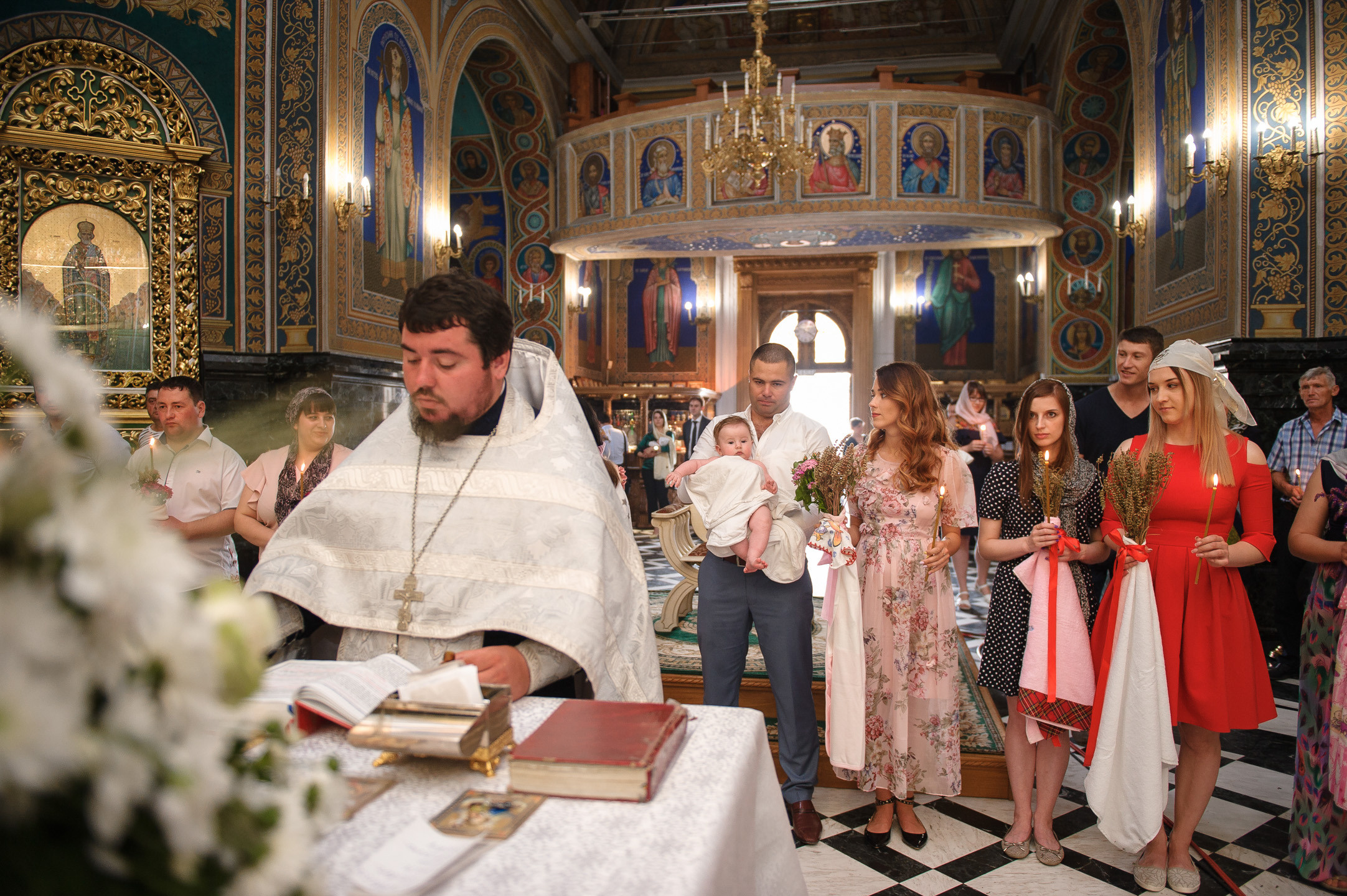 Крестины Алисы. Семейный фотограф в Кишинёве THOMAS SHTIFT