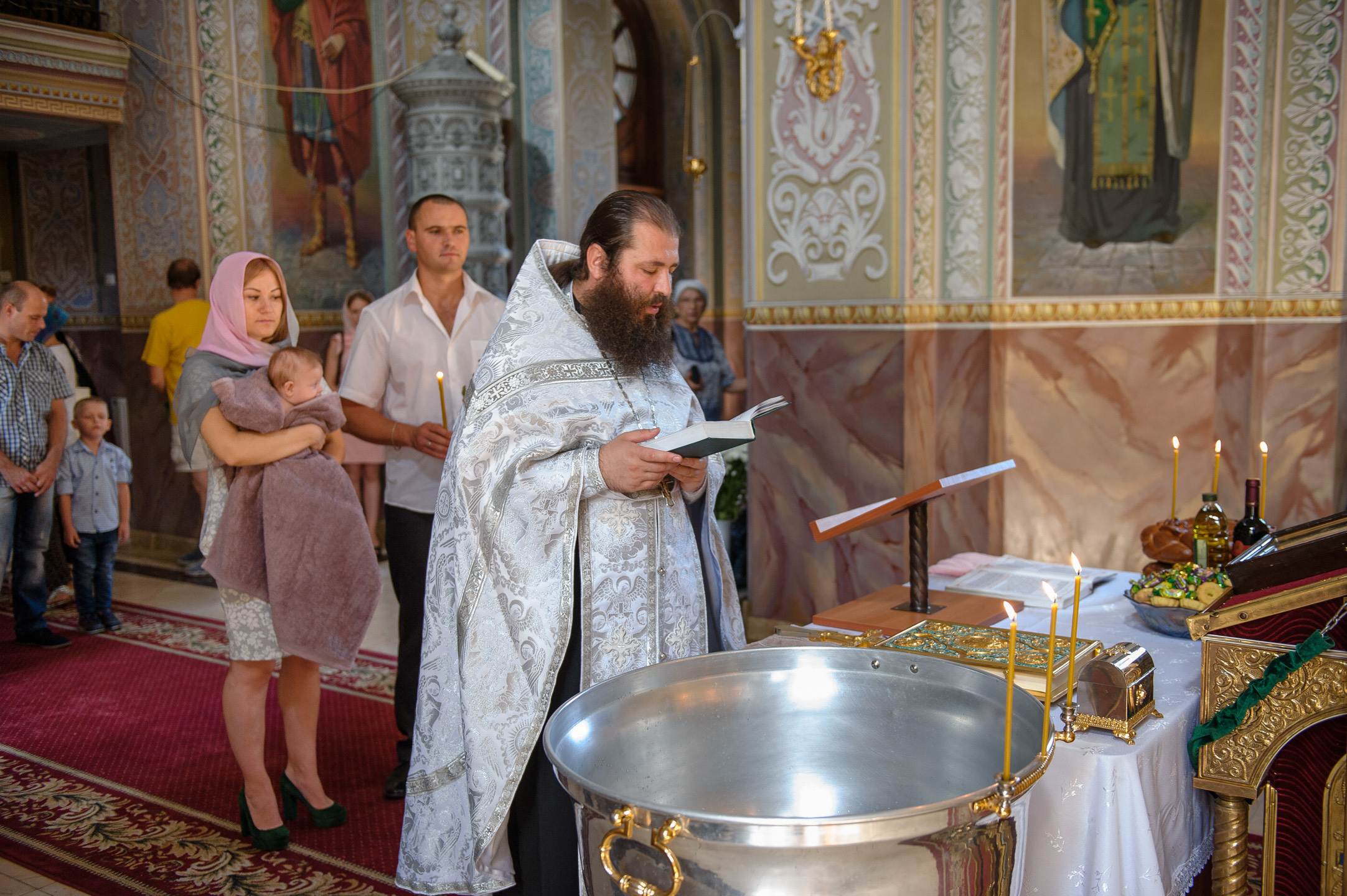 Крестины Таисии. Семейный фотограф в Кишинёве THOMAS SHTIFT