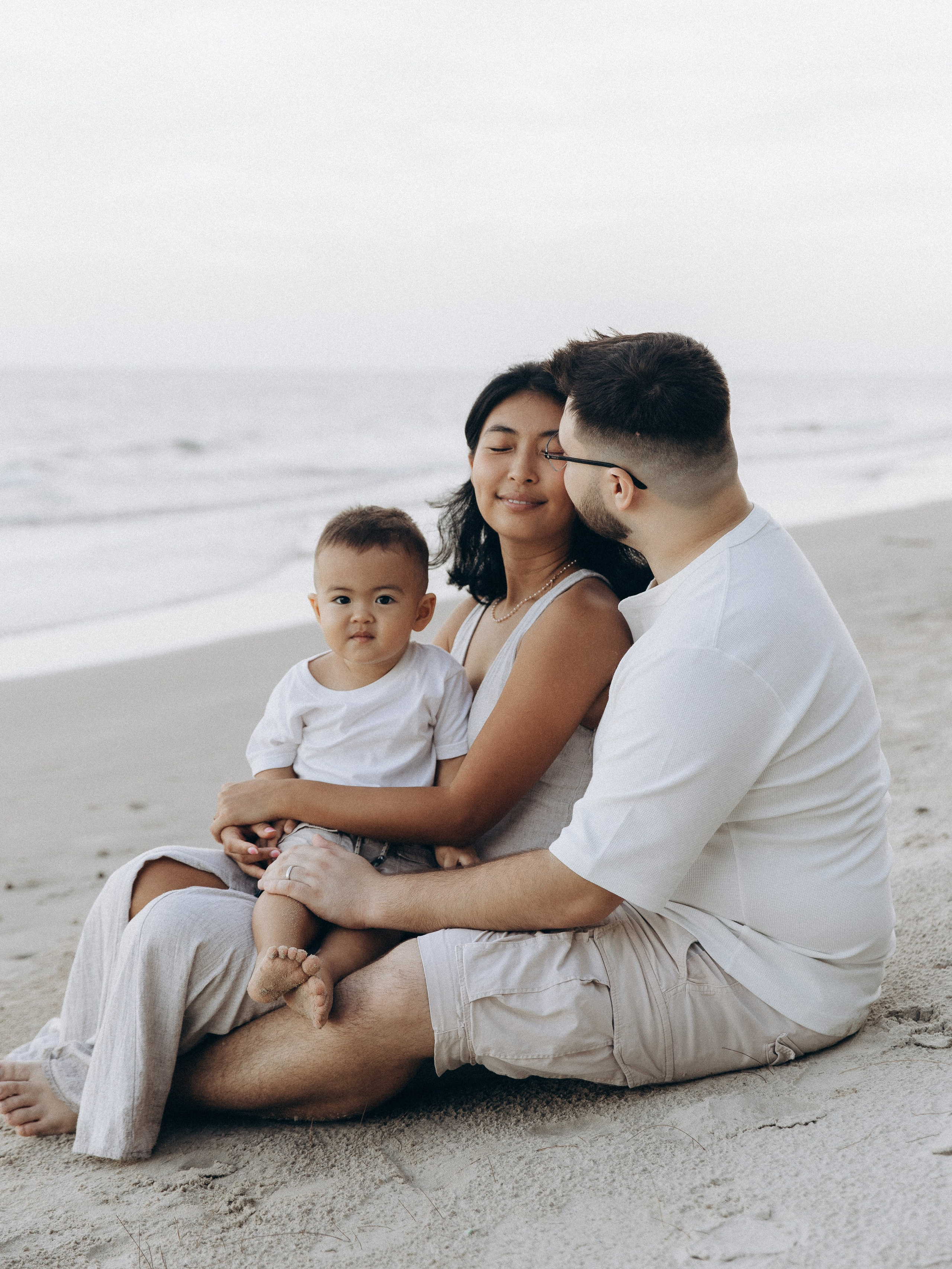 At the beach. Family and wedding photographer in Bangkok, Thailand