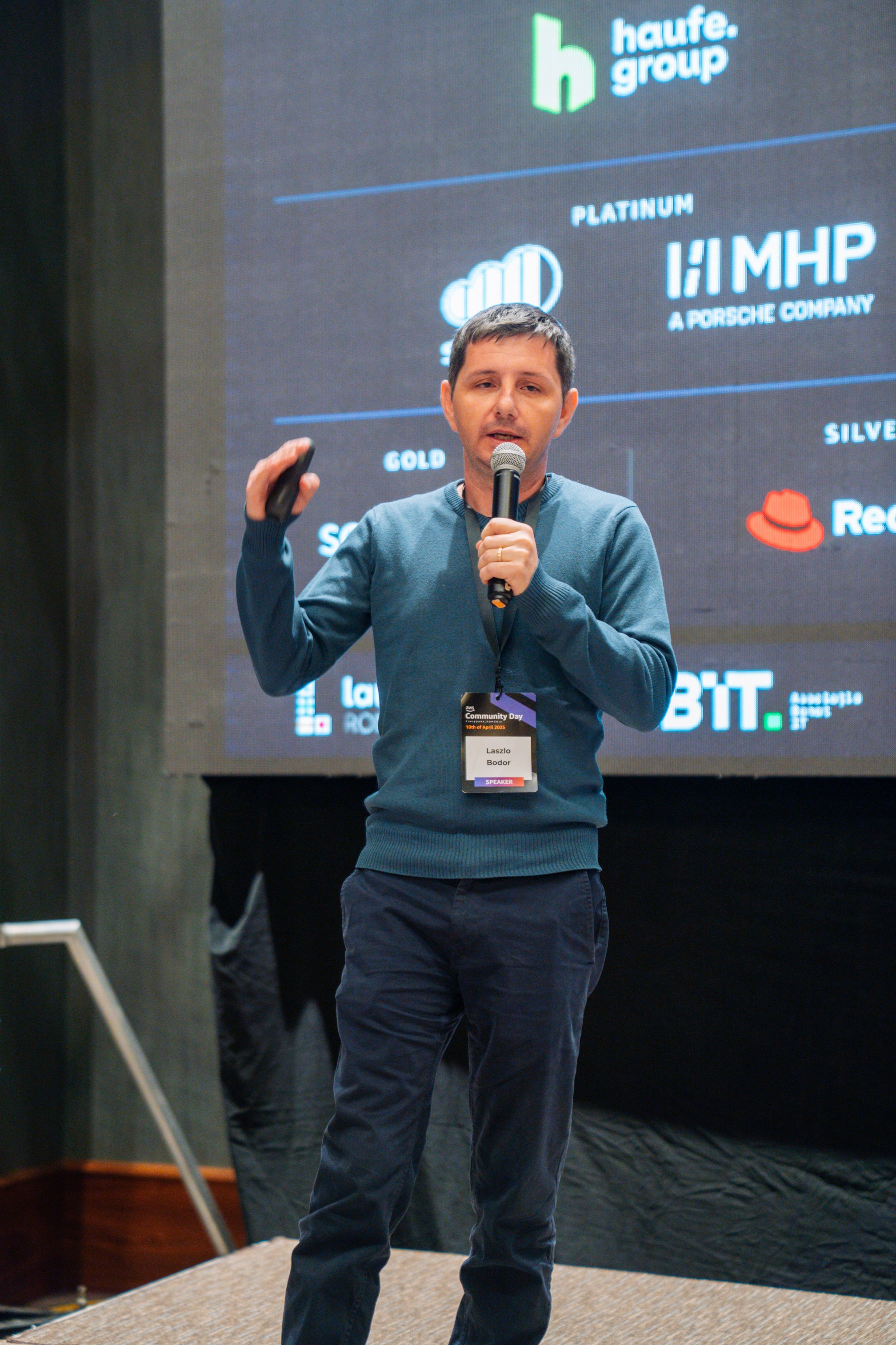 AWS Community Day 2025. Cozac Cristian Photographer