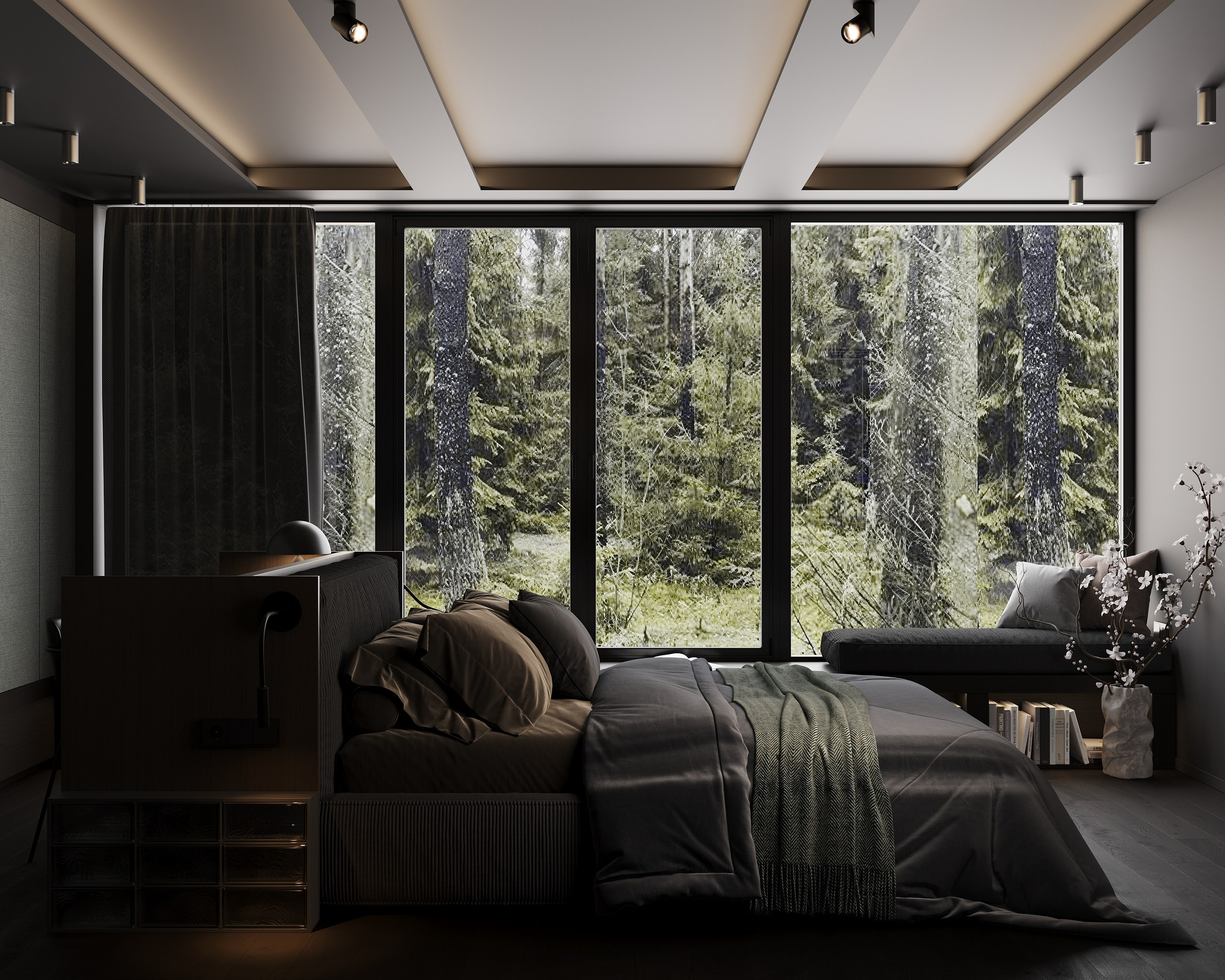 Black vs White. Simple Archs — high quality visualizations for your interior projects