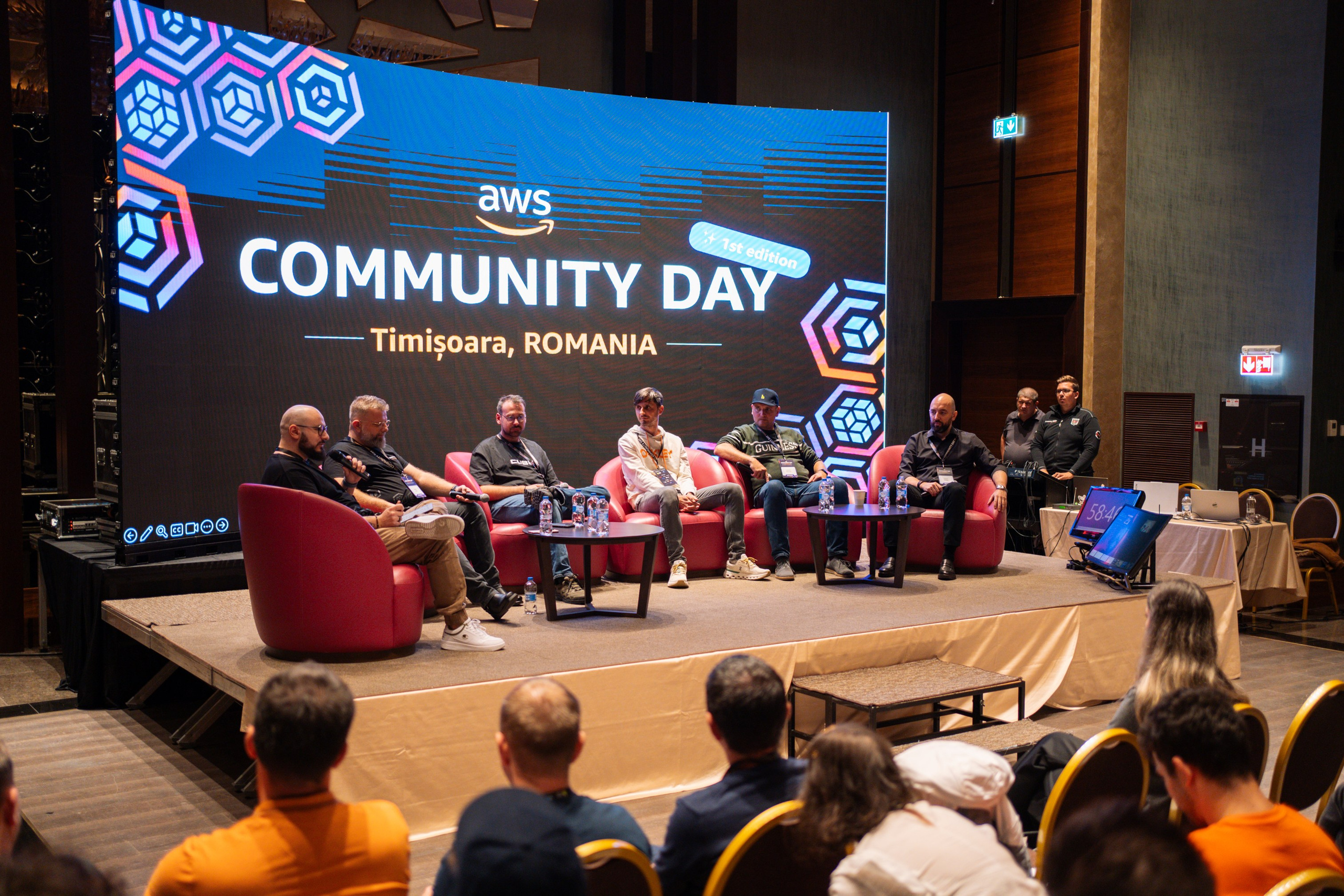AWS Community Day Romania 2024. Cozac Cristian Photographer
