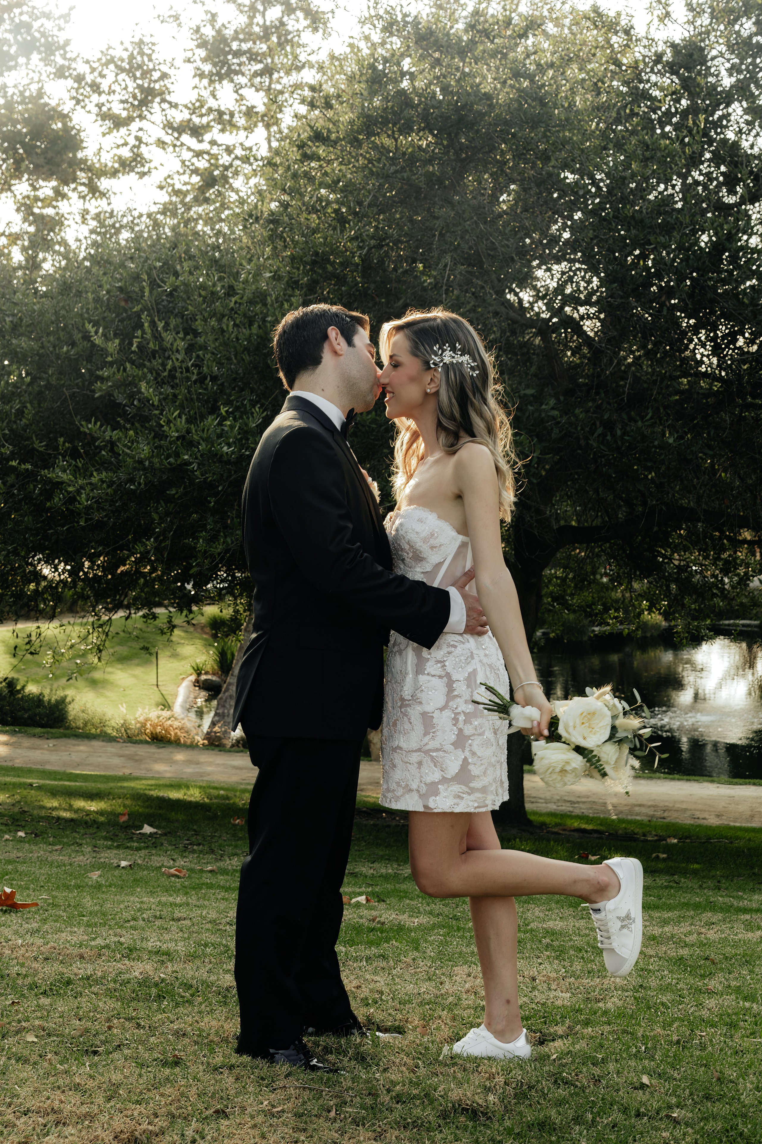 Romantic Backyard Wedding