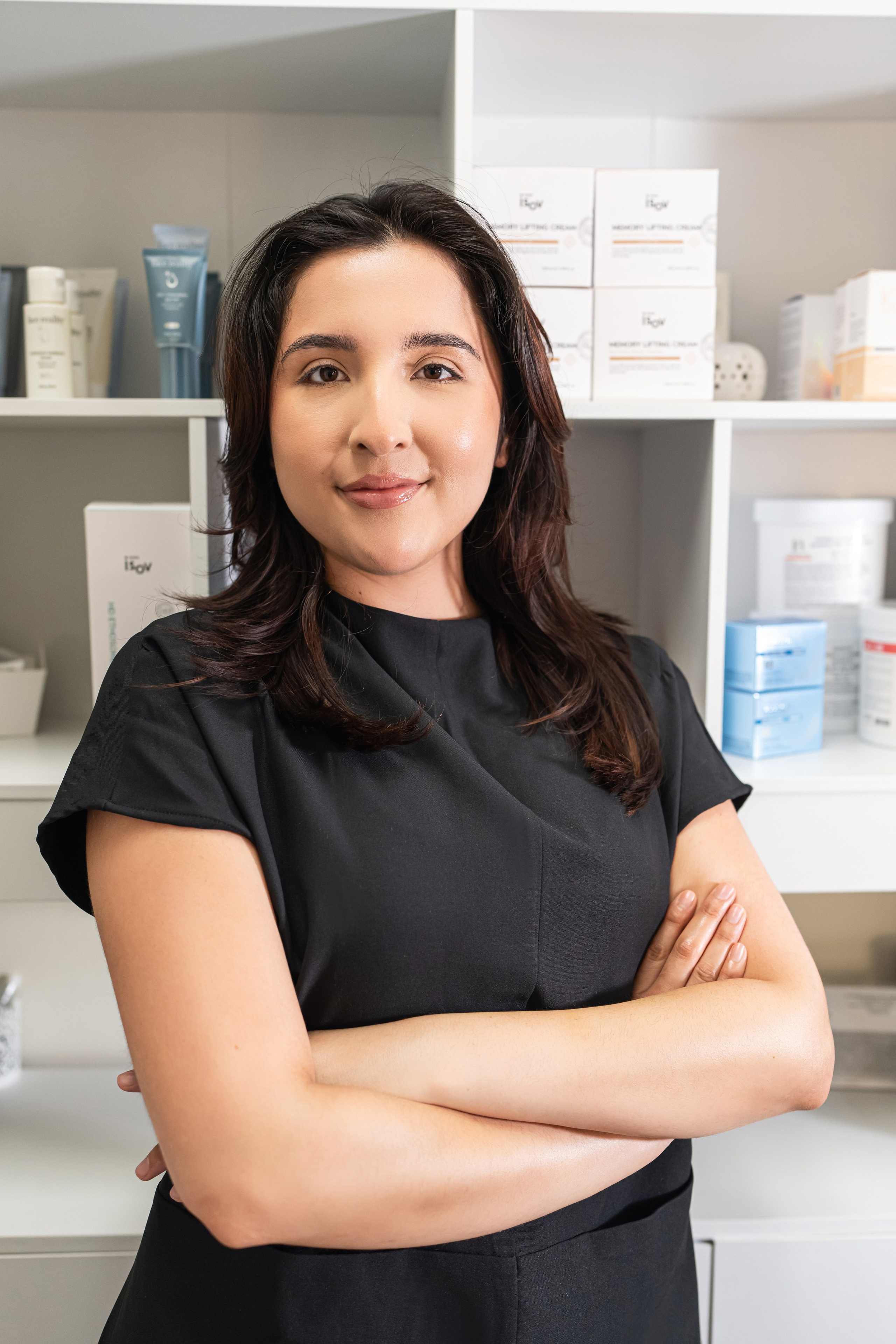 Beauty clinic photography Los Angeles professional skincare environment