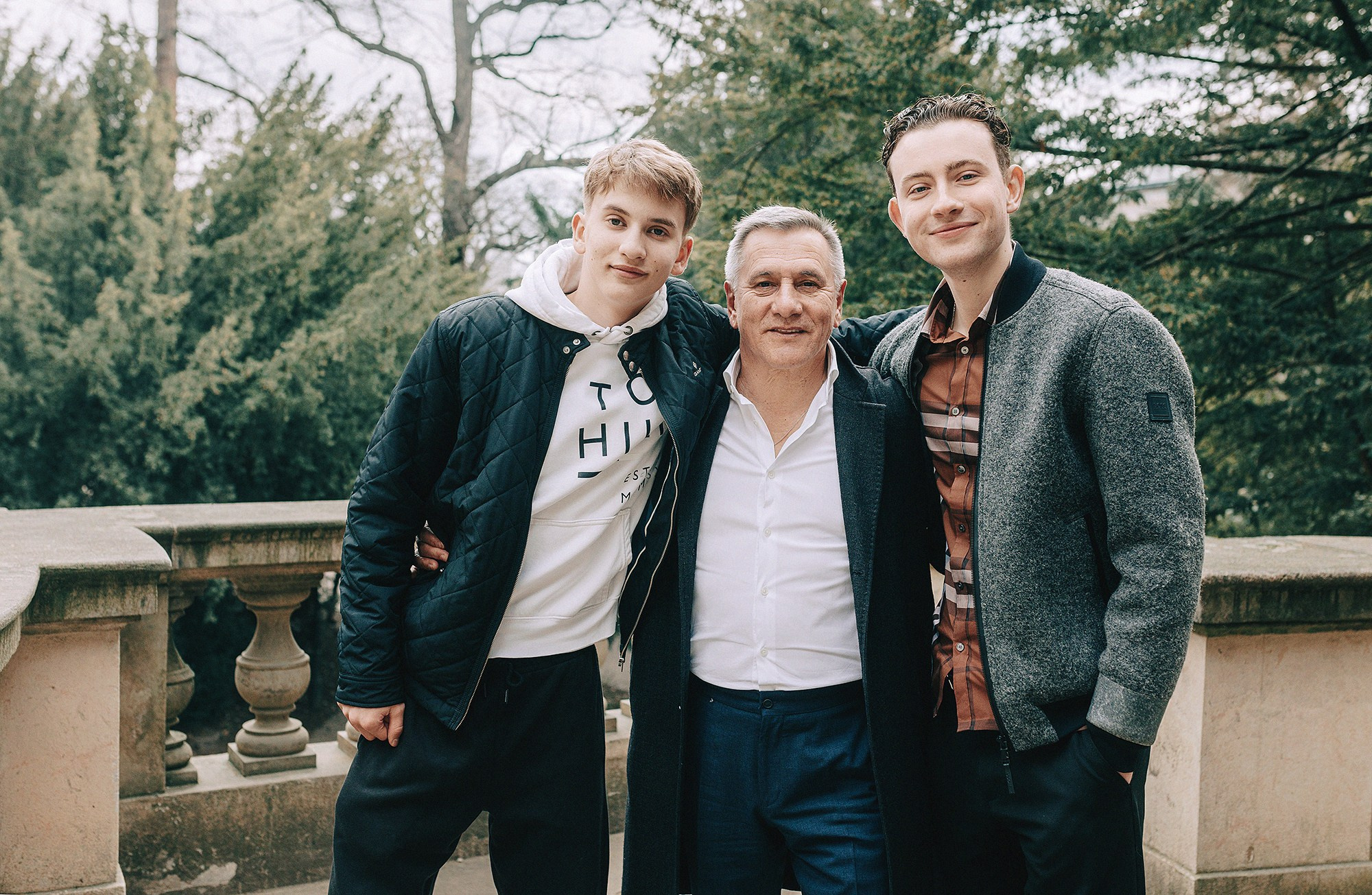 Наталья с семьей. Family and wedding photographer in Prague Natalia Fedori