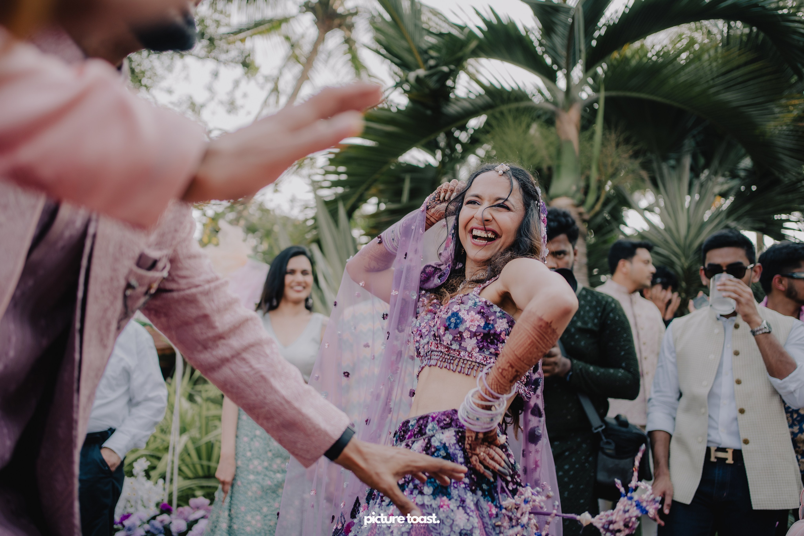 Varamala Ft. Barbie & Aneesh. Fine art Wedding Photographers in India & Canada