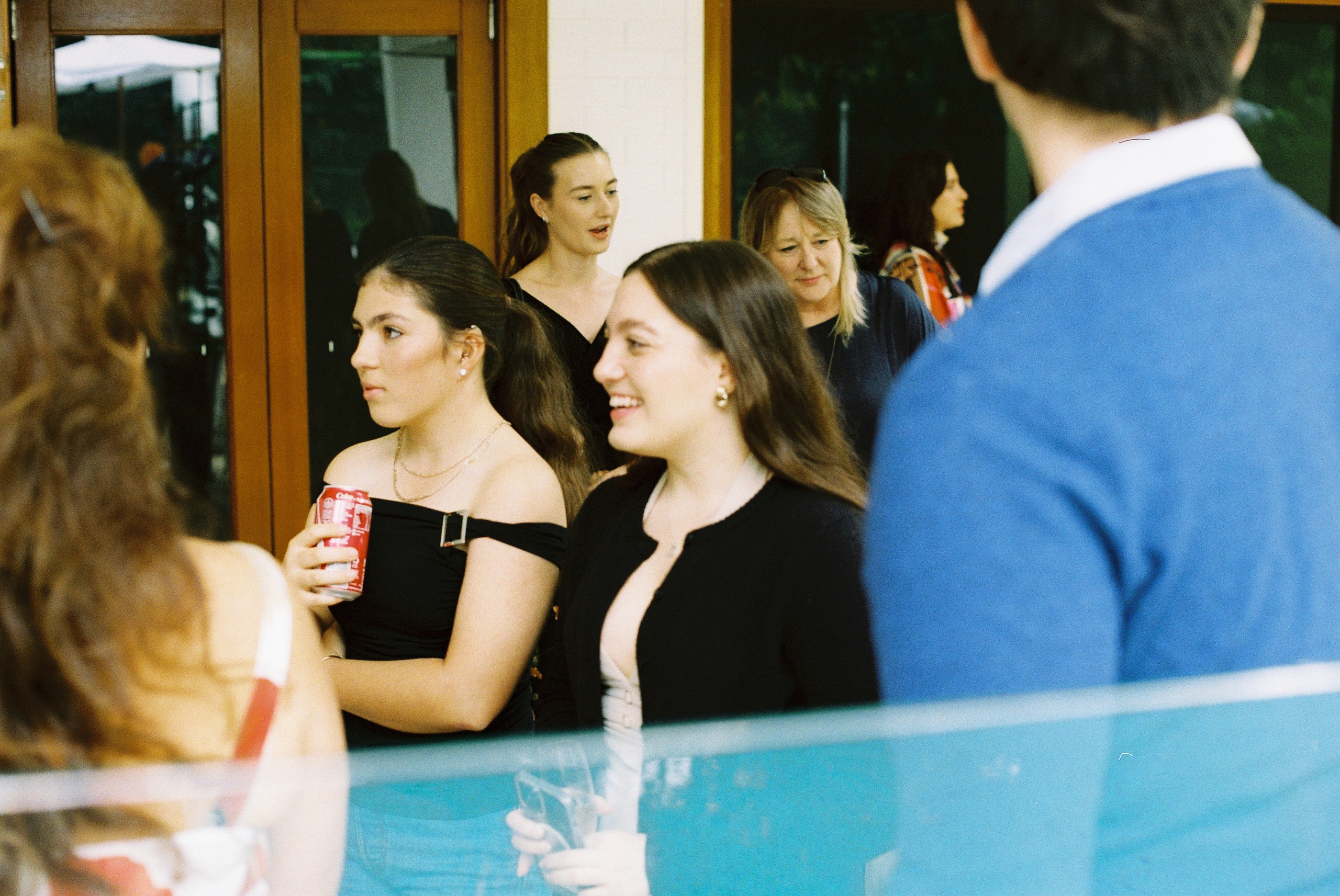 Engagement Party. Film portrait photographer