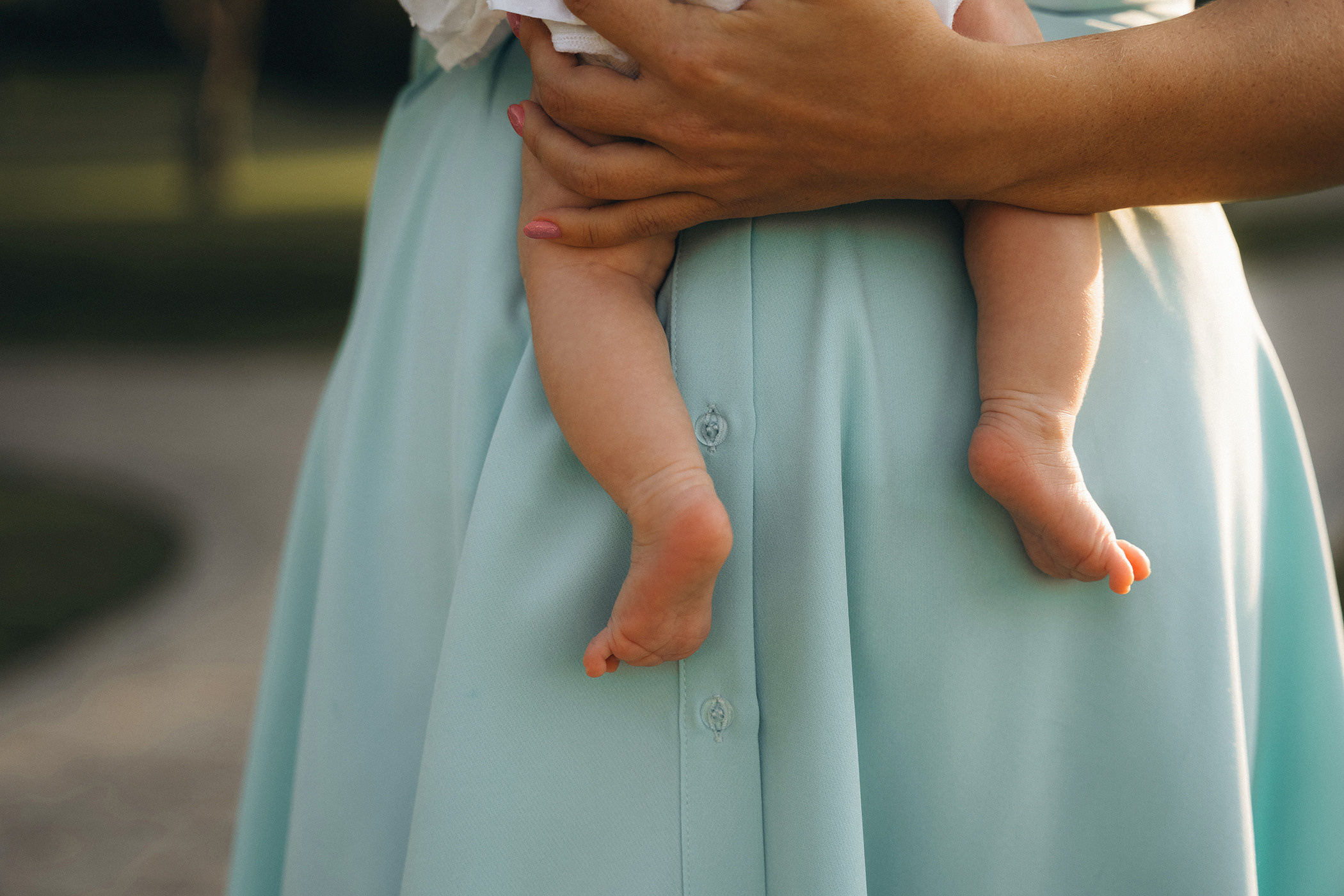 Sunset walk in the park. Angela Iakovleva — Family Photographer in Dubai