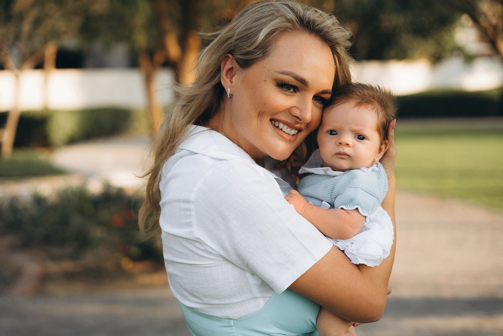 Sunset walk in the park. Angela Iakovleva — Family Photographer in Dubai