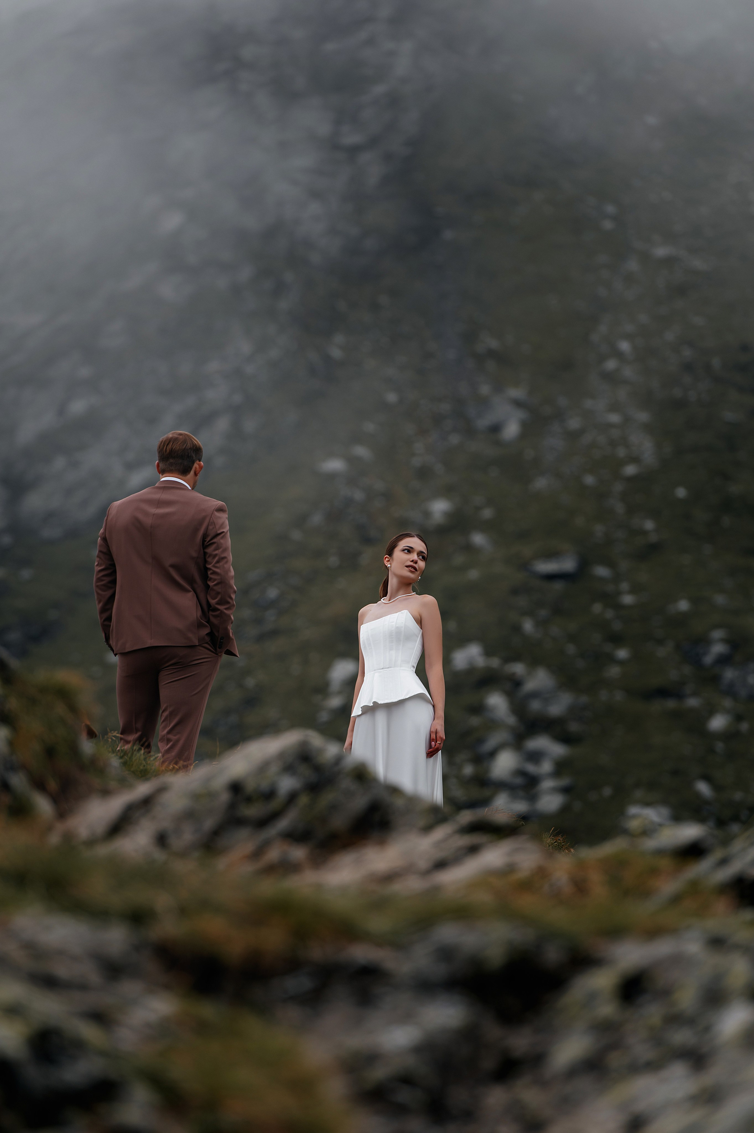 Lacul Bâlea, România. Victoria & Grigorie. Wedding photographer from Moldova Alexey Chipchiu