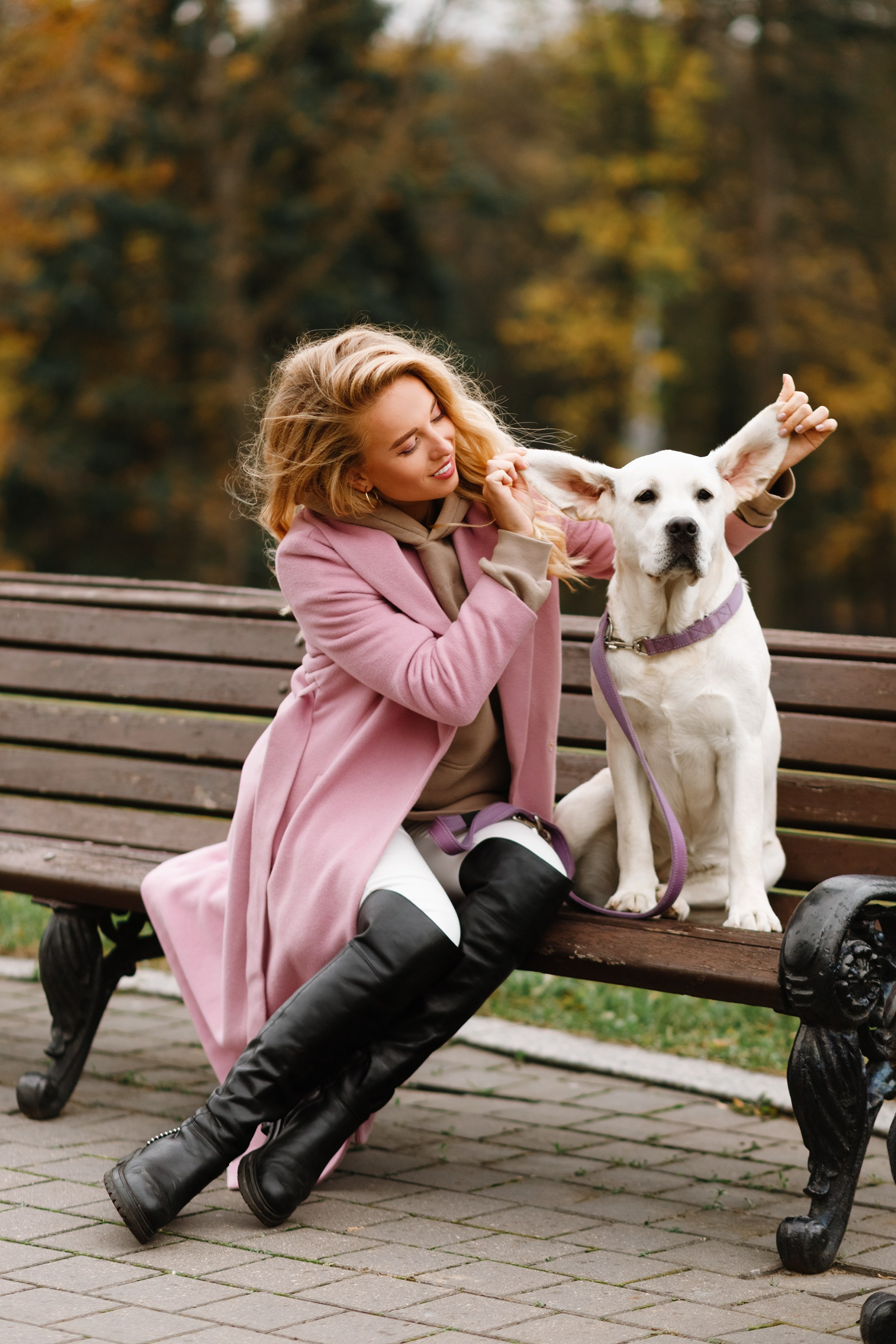 Tatiana & Tessa. Kaja | fotograf we Wrocławiu | ludzie i psy