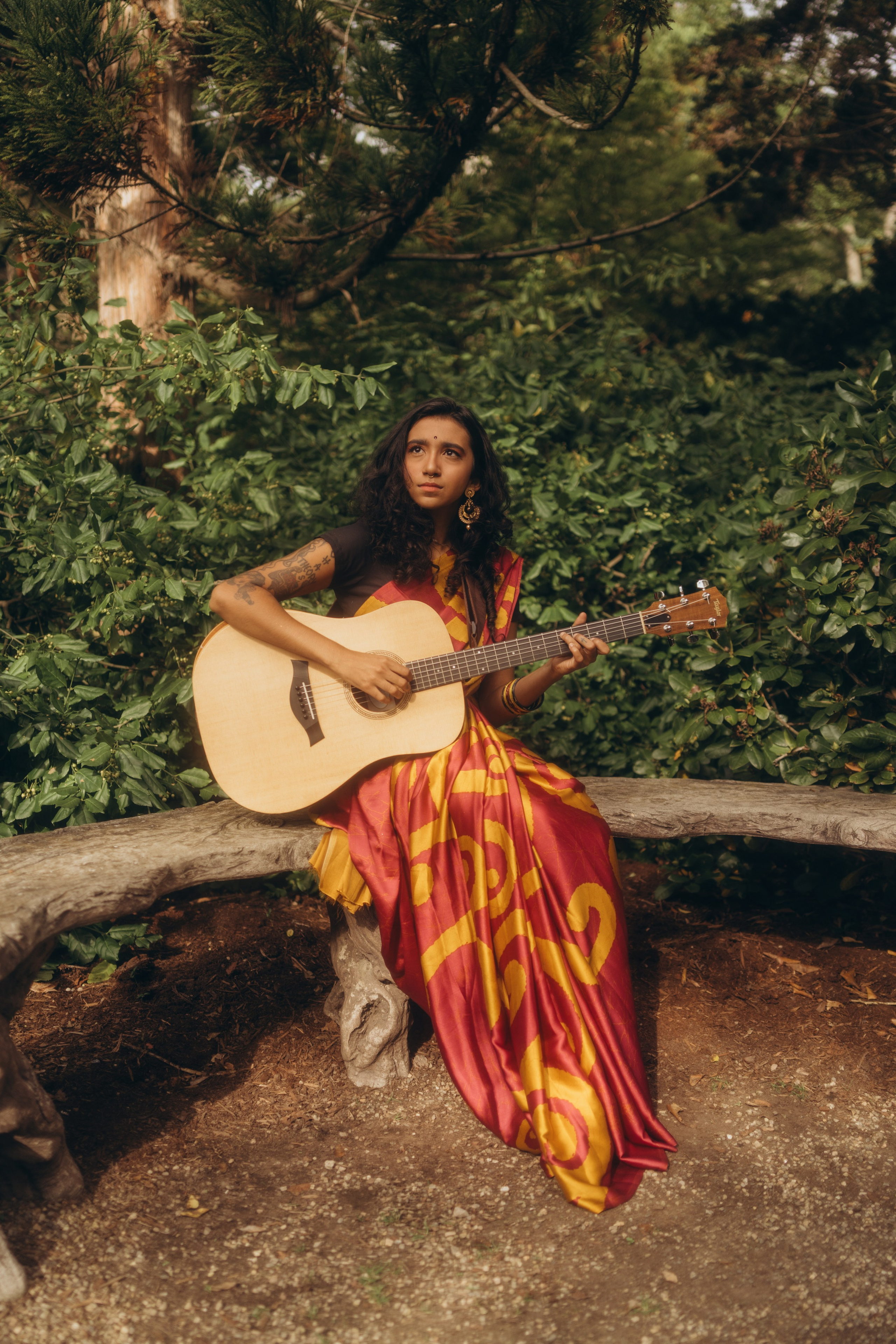 Debut Album Photoshoot for Rhode Island Musician. Daria Deschain Cinematic Photography in Connecticut