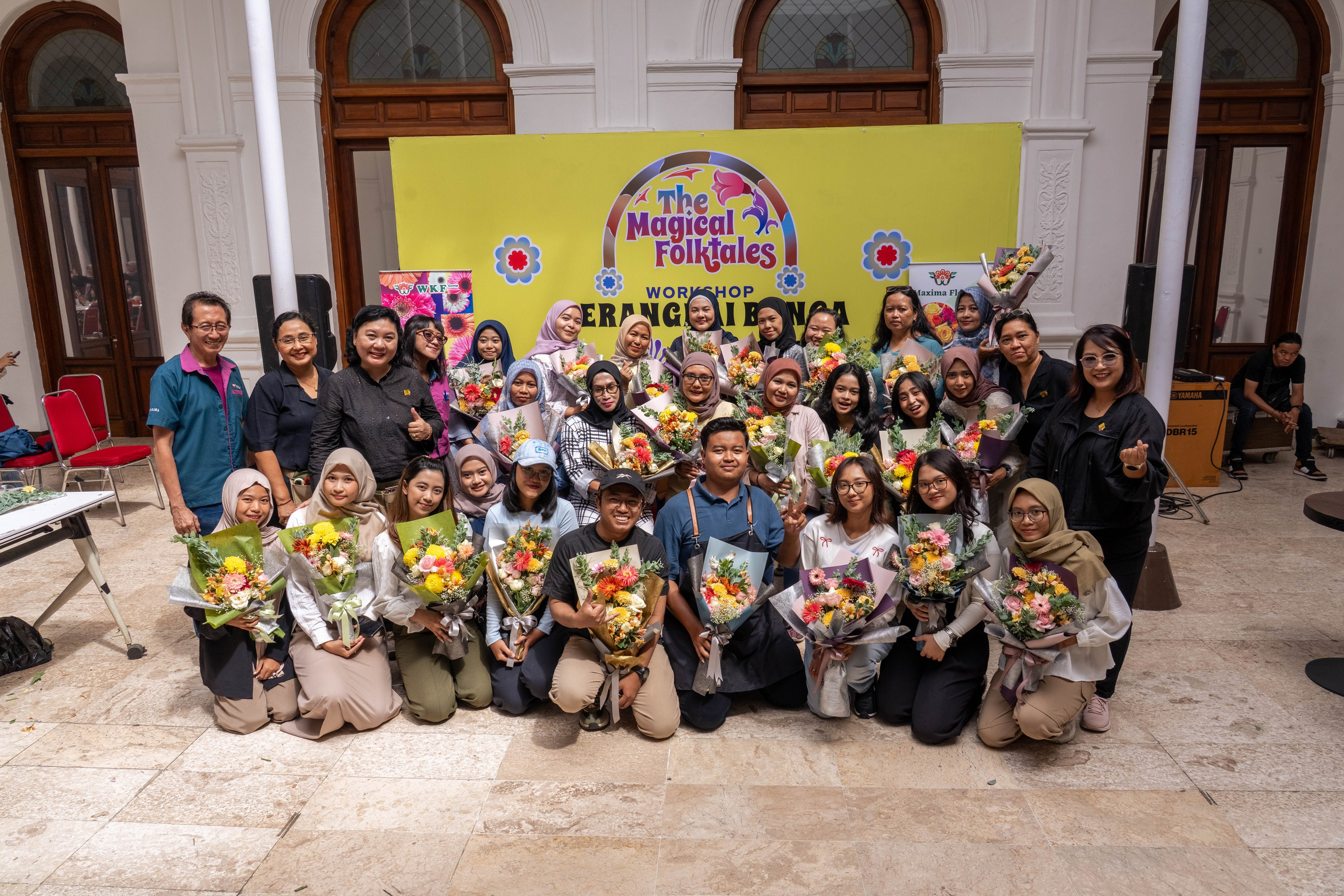 IPBI Surabaya — Floral Workshop. Aro Salaka Event Photography