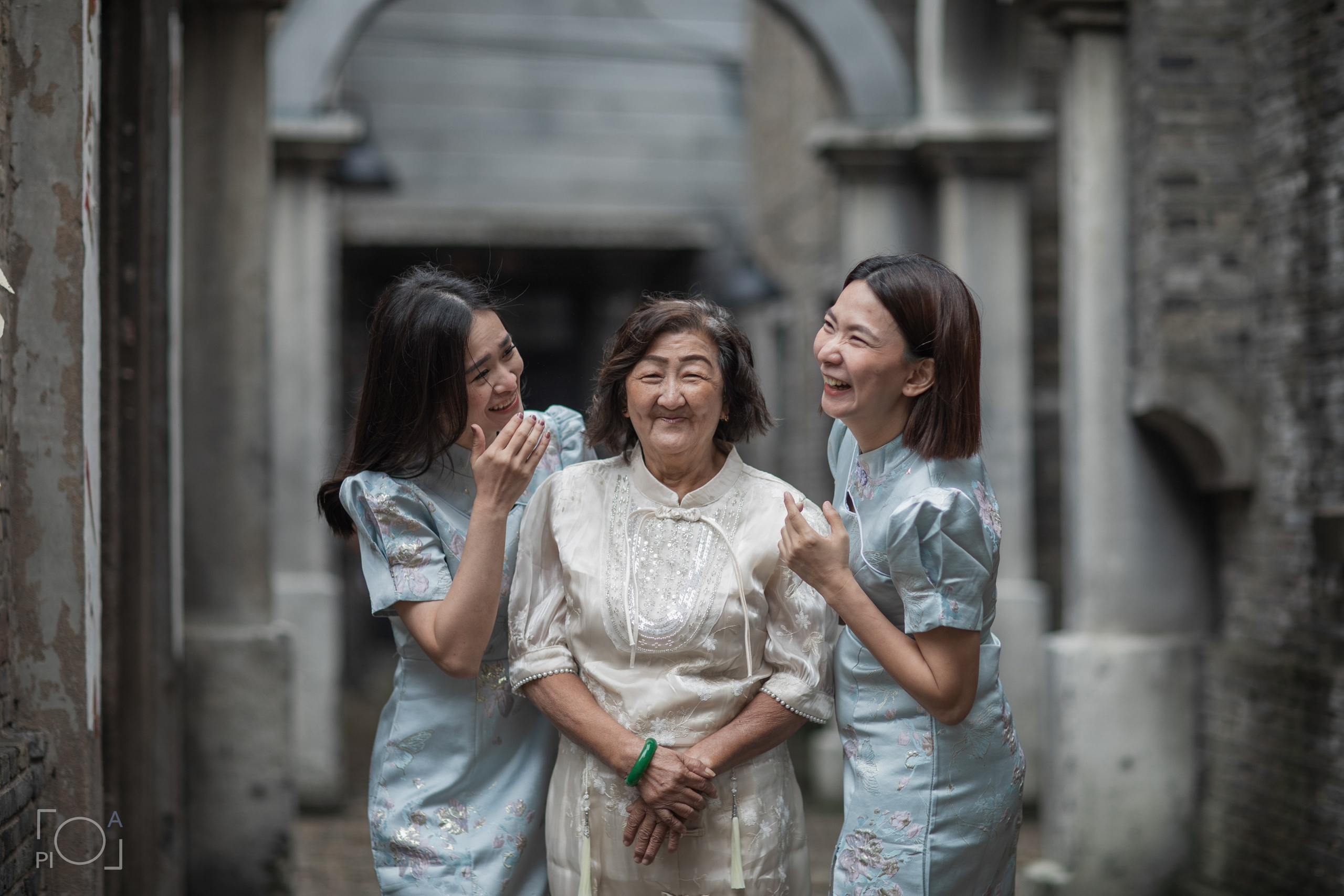 Семейная фотосессия в шанхайской киностудии. Photographer in Shanghai — Lola Pidluskaya