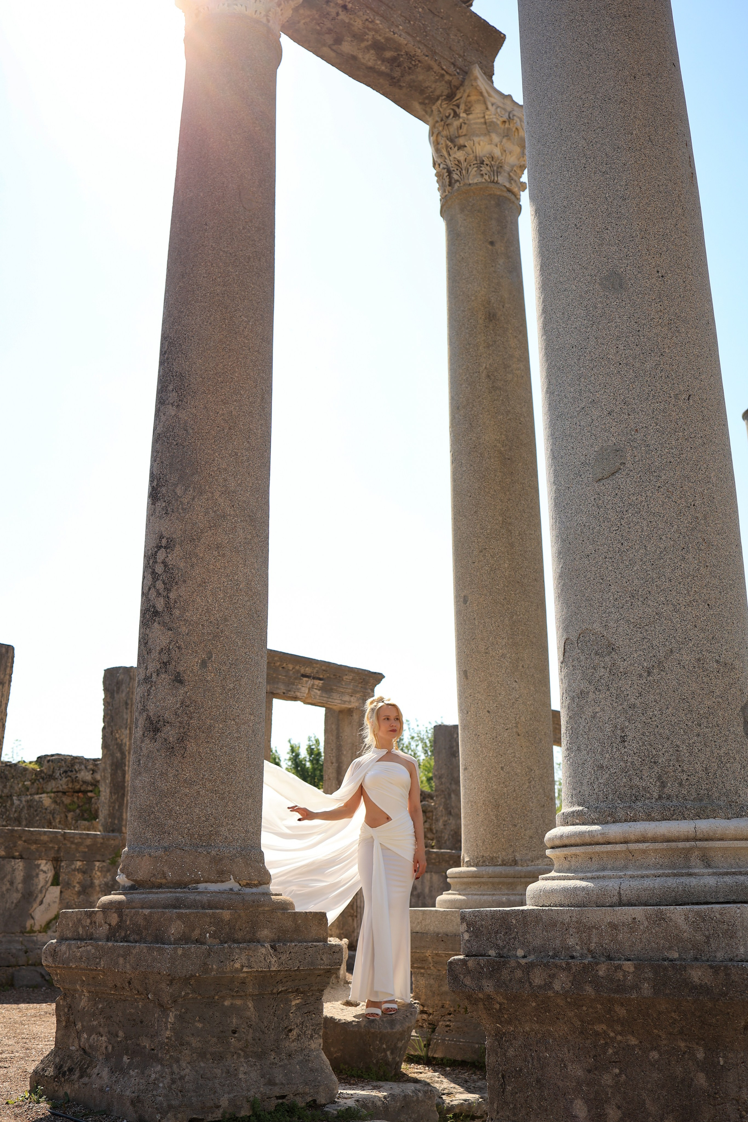 Фотосессия в Анталии в античном городе Перге