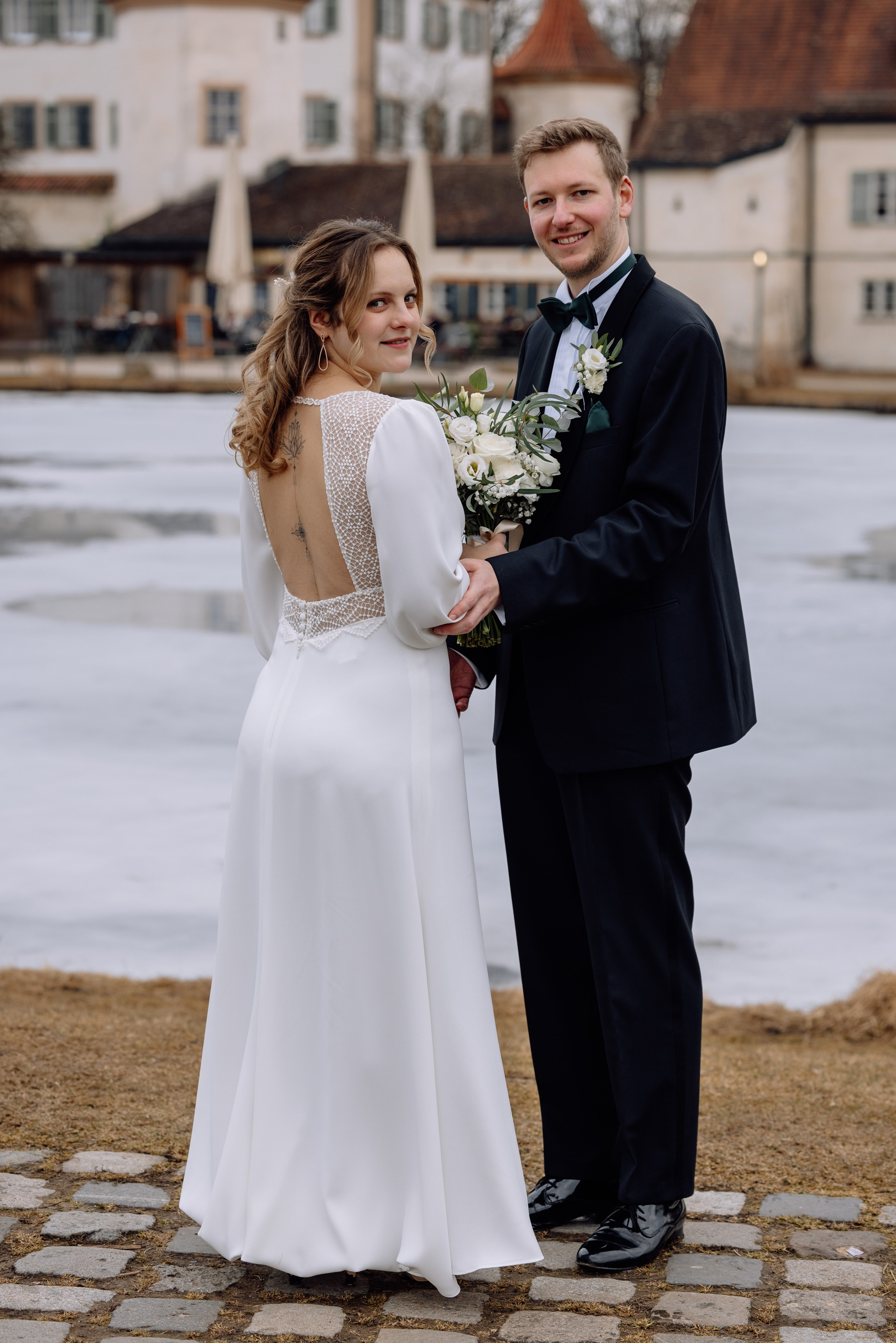 Tabea und Rene: Schloss Blutenburg. Hochzeitsfotograf München Taufe Familienfotograf Tanja Mauke