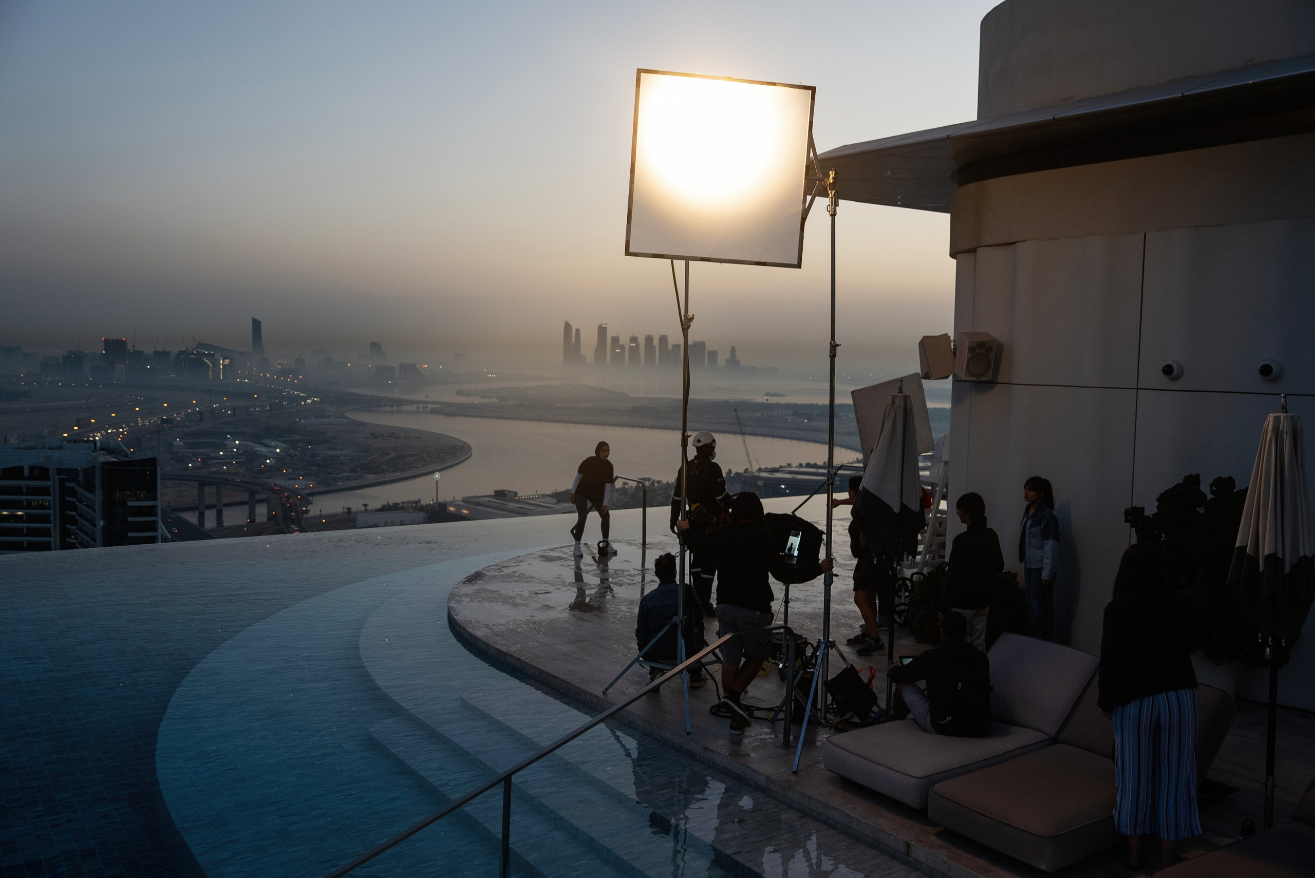 Behind the Scenes Photography Dubai — Denys Gromov. Denys Gromov