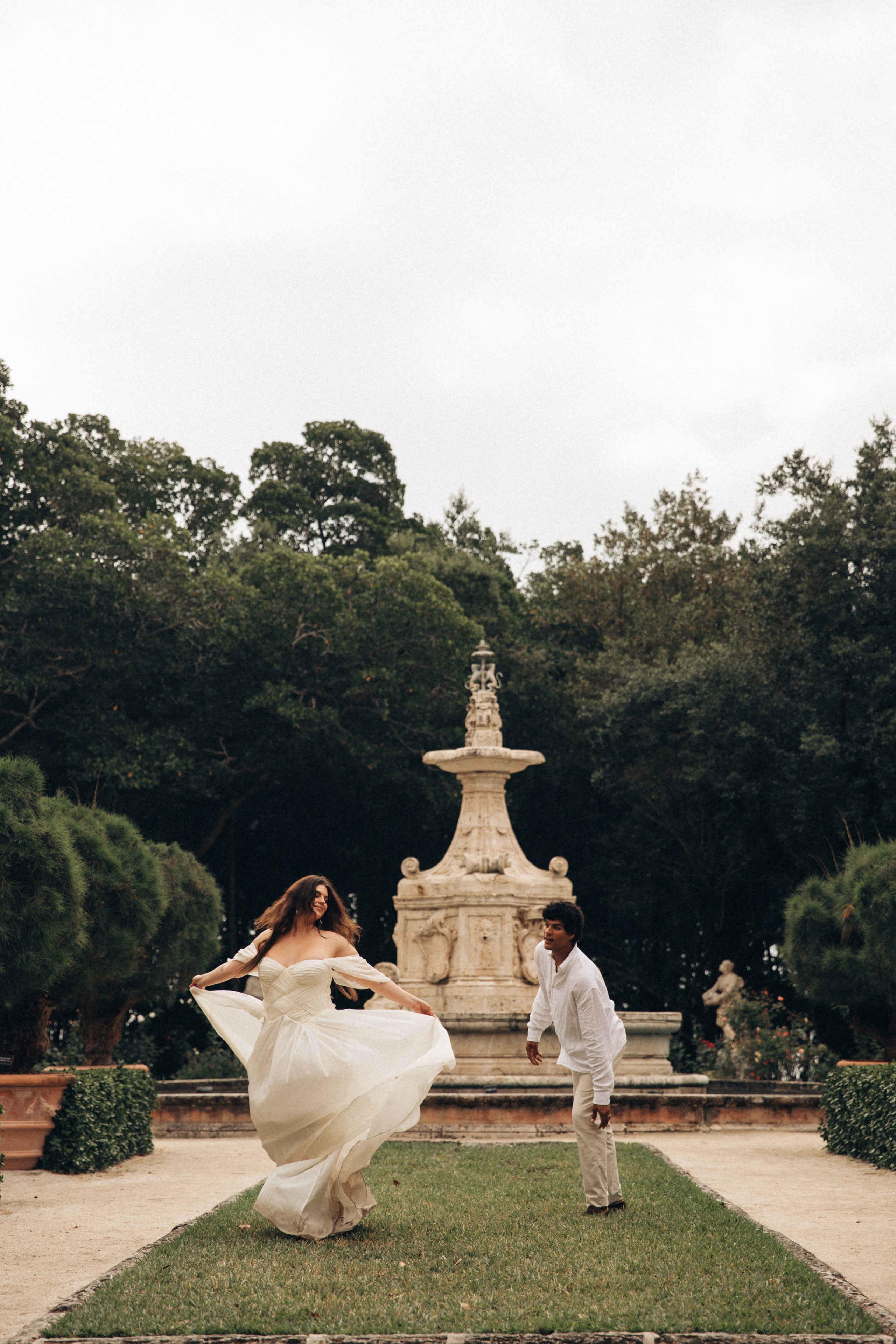Lindsay & Kirk | Elopement at Vizcaya Museum & Gardens