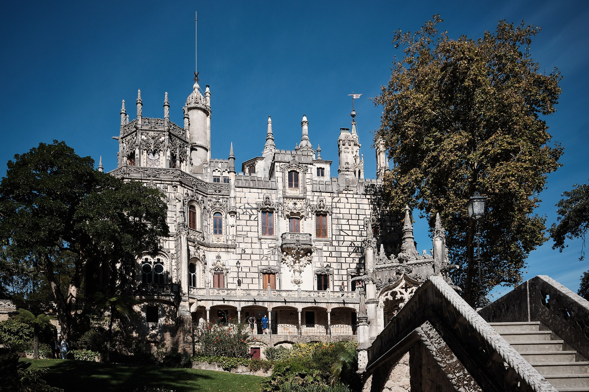 Quinta da Regaleira, Sintra, Portugalia. Pagina principală