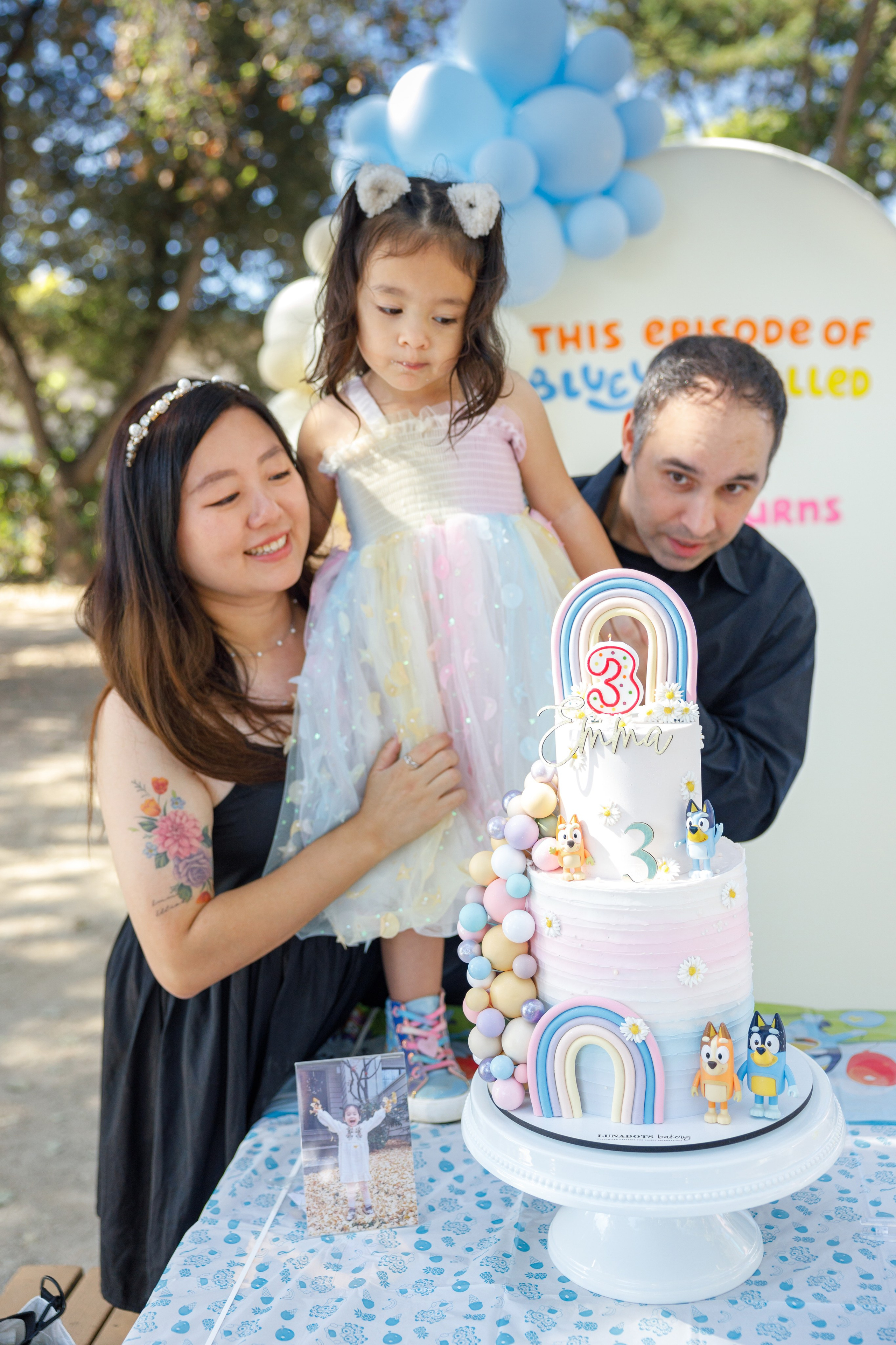 3rd birthday. Family and Event photographer in Bay Area Elena Tiuriumina