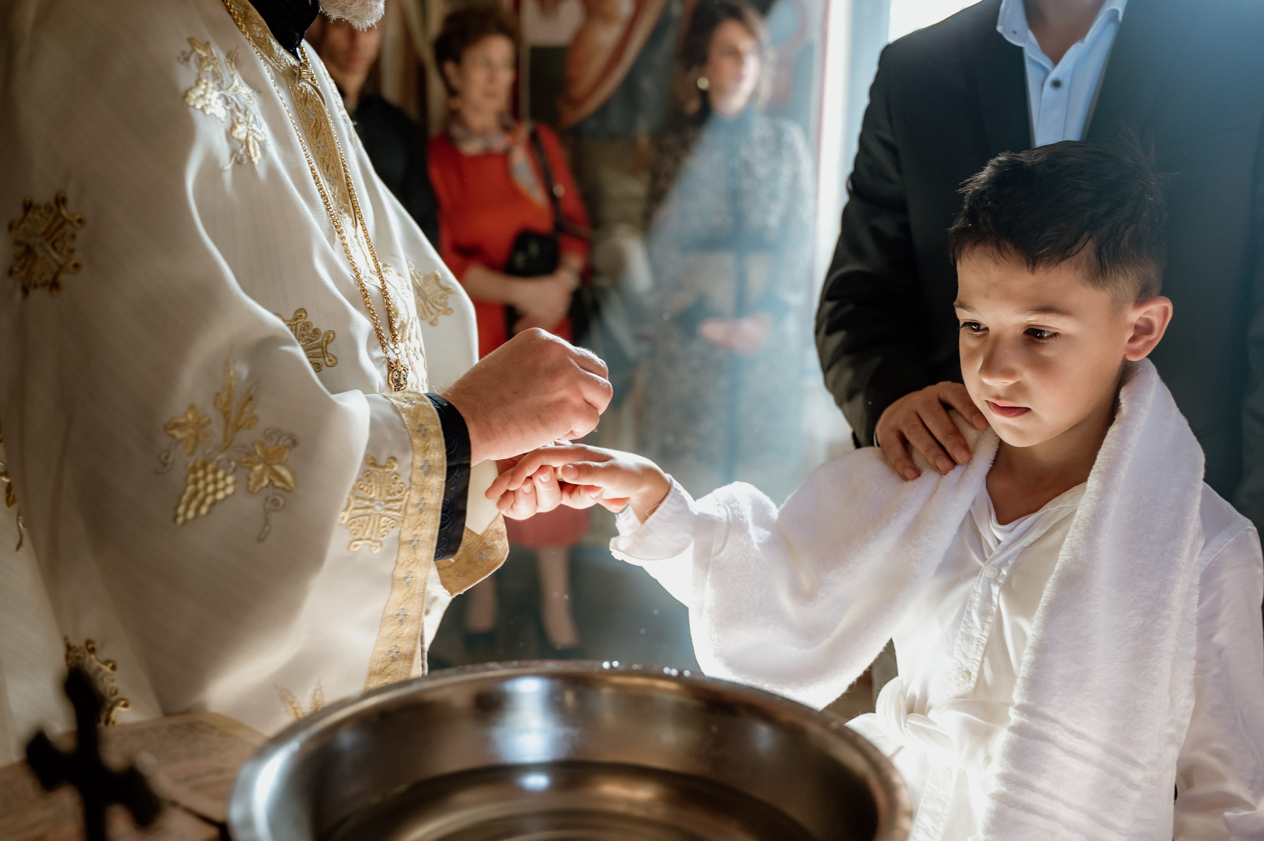 Baptism. Bojana Žuža, photographer in Belgrade, Serbia