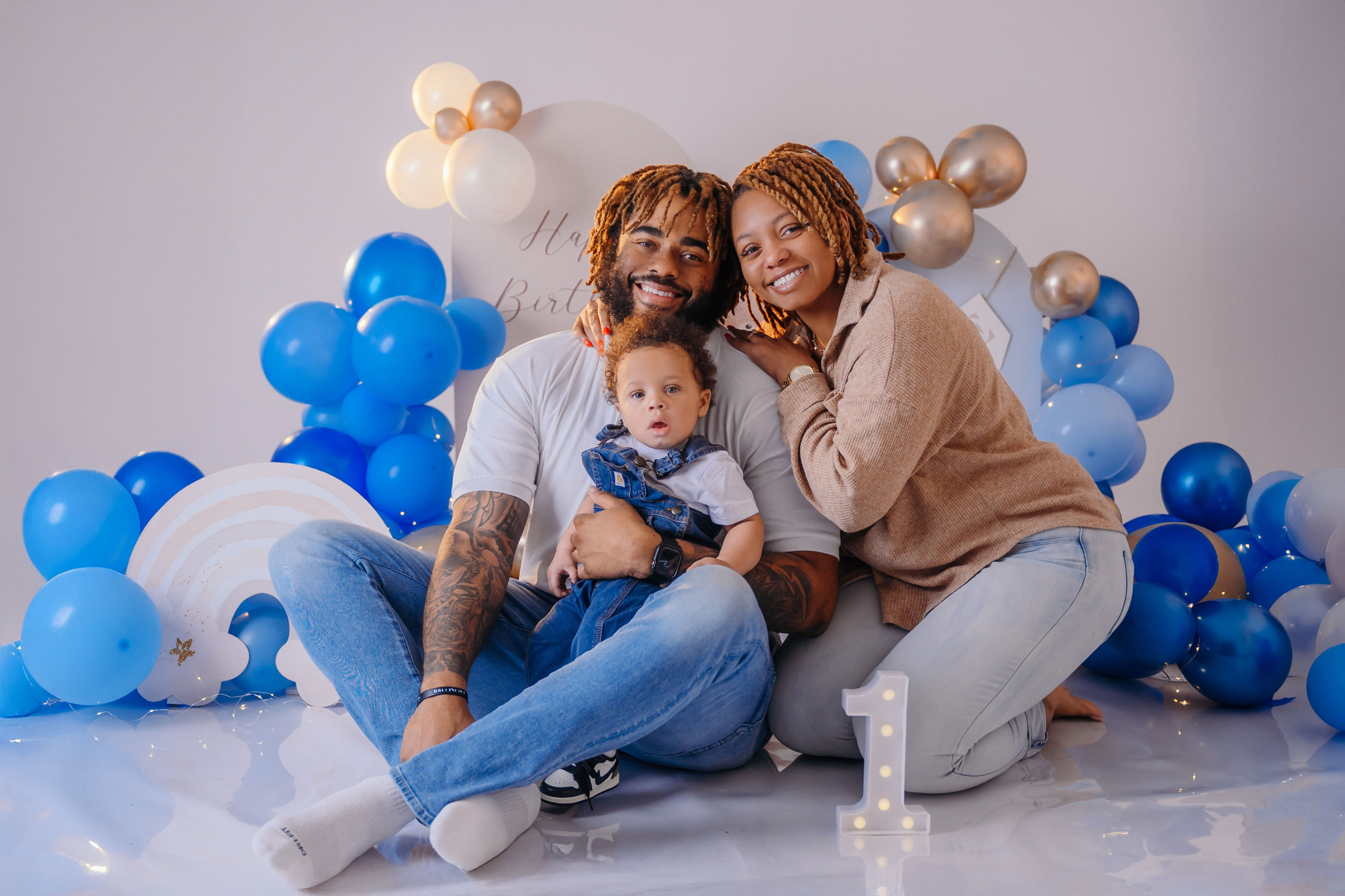 Happy Baby. Wedding, maternity and family photographer in Charlotte Tasha Minn