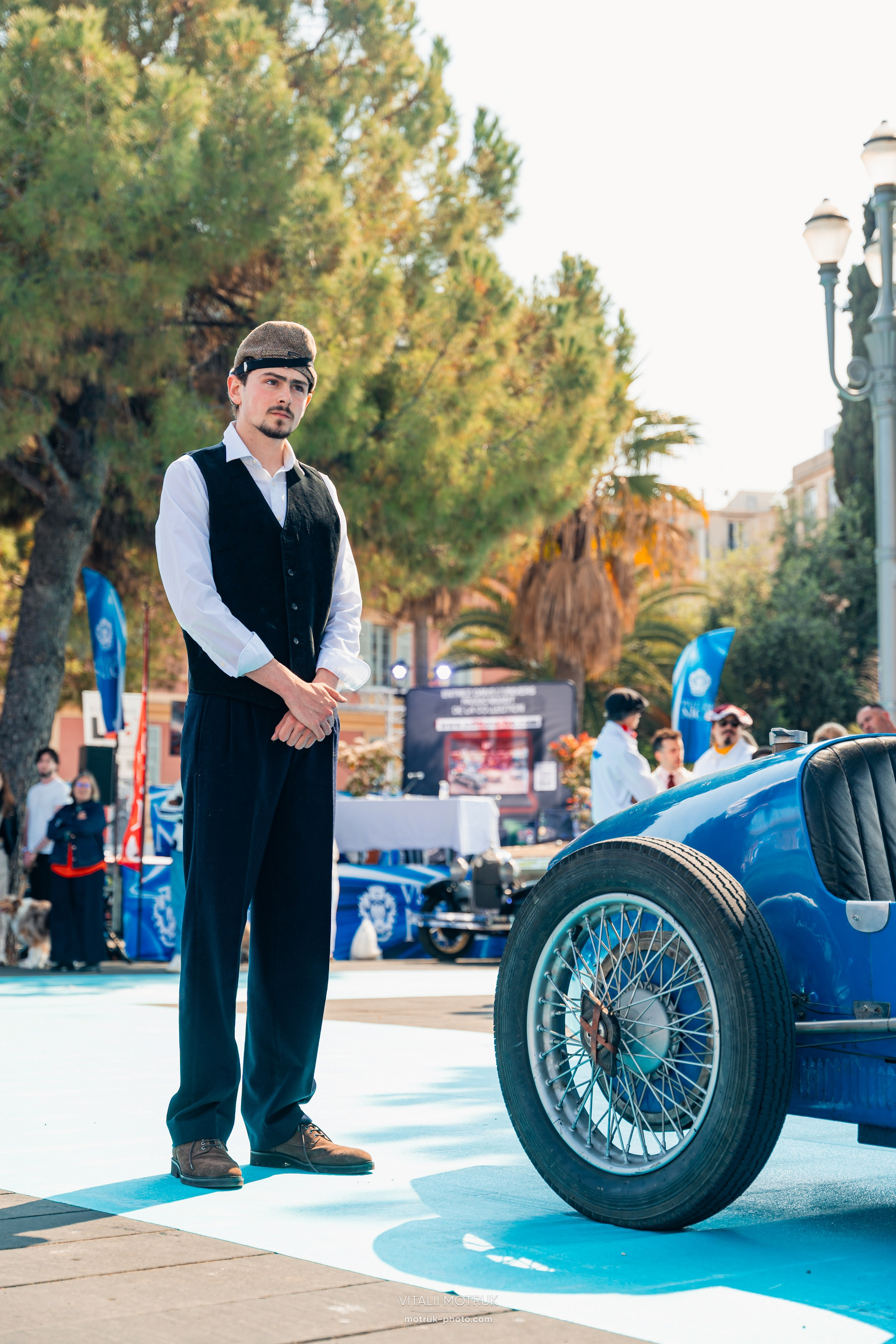 Legends de Nice. Photographe de voitures à Paris — Vitalii Motruk