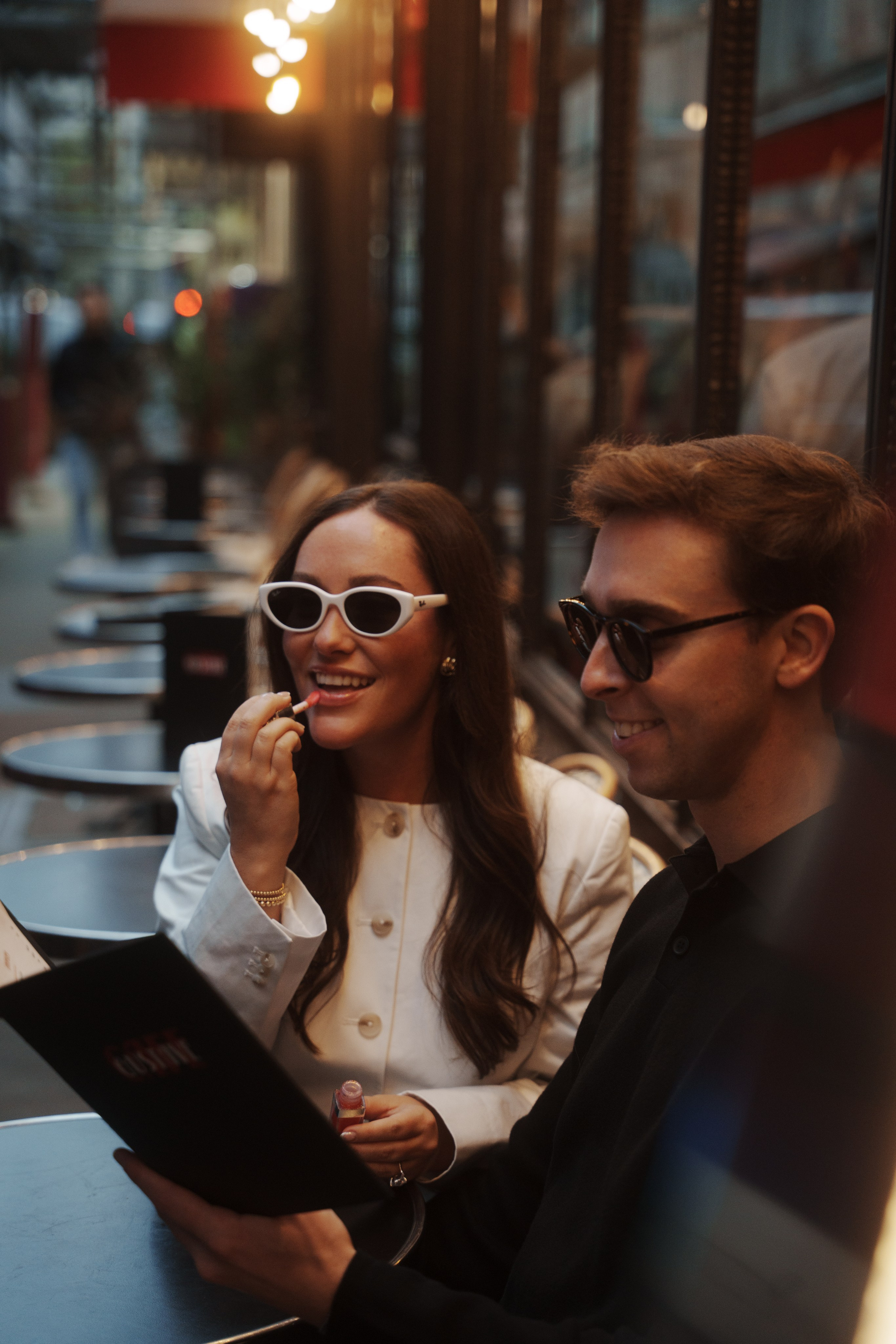 Alyssa & Dane — Fall, Evening, Eiffel Tower. Фотограф в Париже Полина Осипова