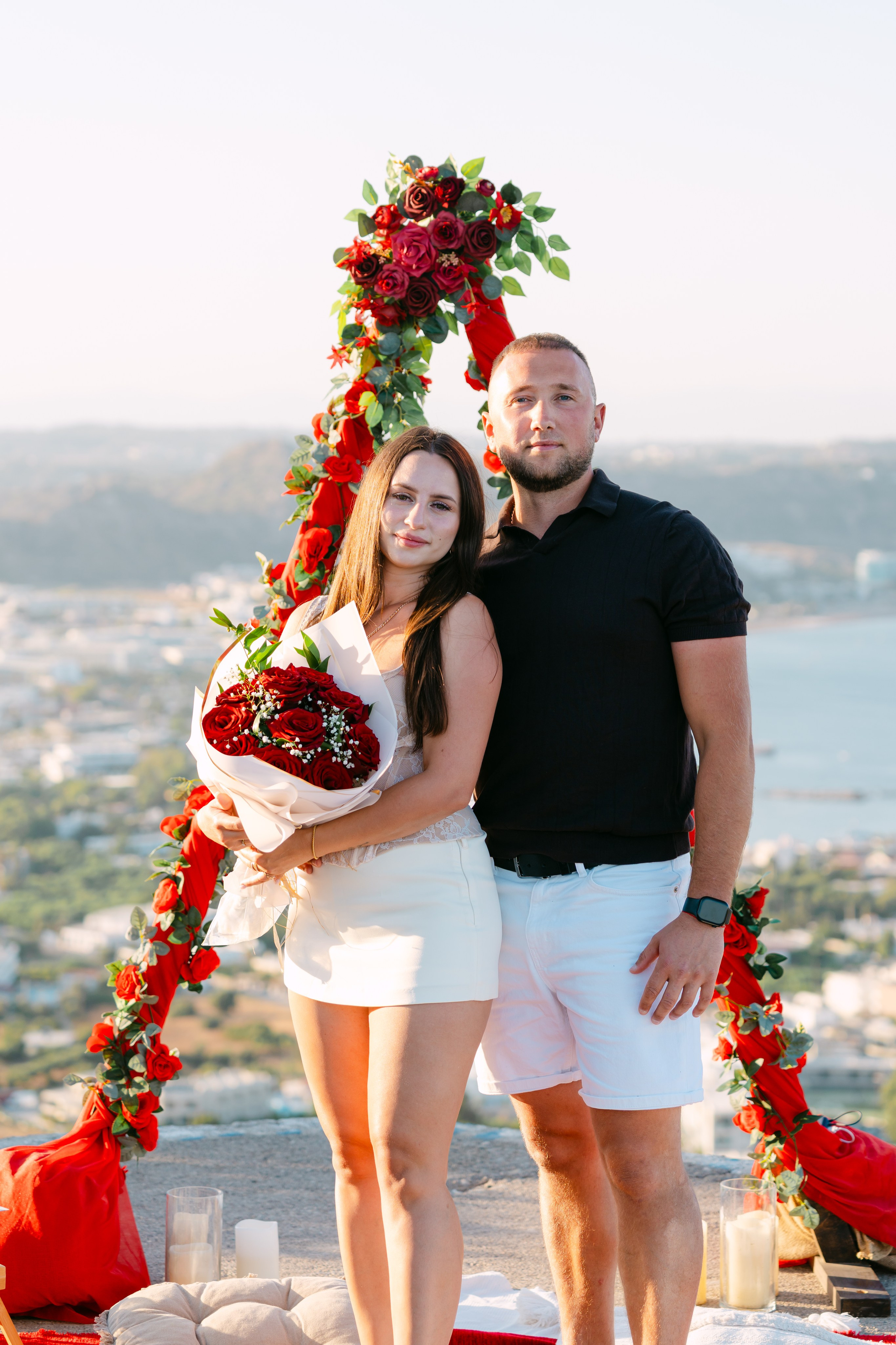 וניה ואנסטסיה — הצעת נישואין ברודוס | 30.07.2026 💍❤️