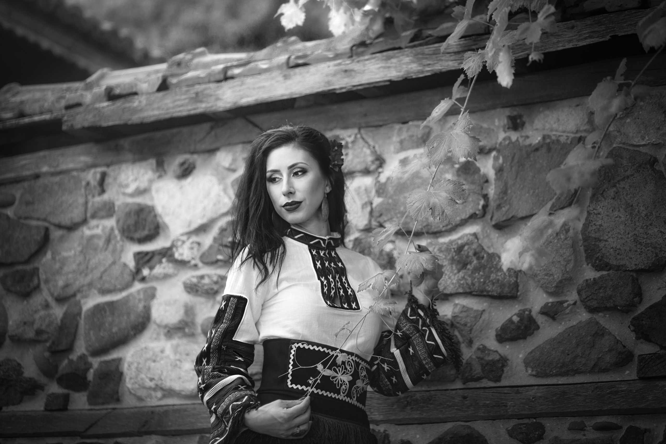 Българска традициона носия. Portrait photography Burgas