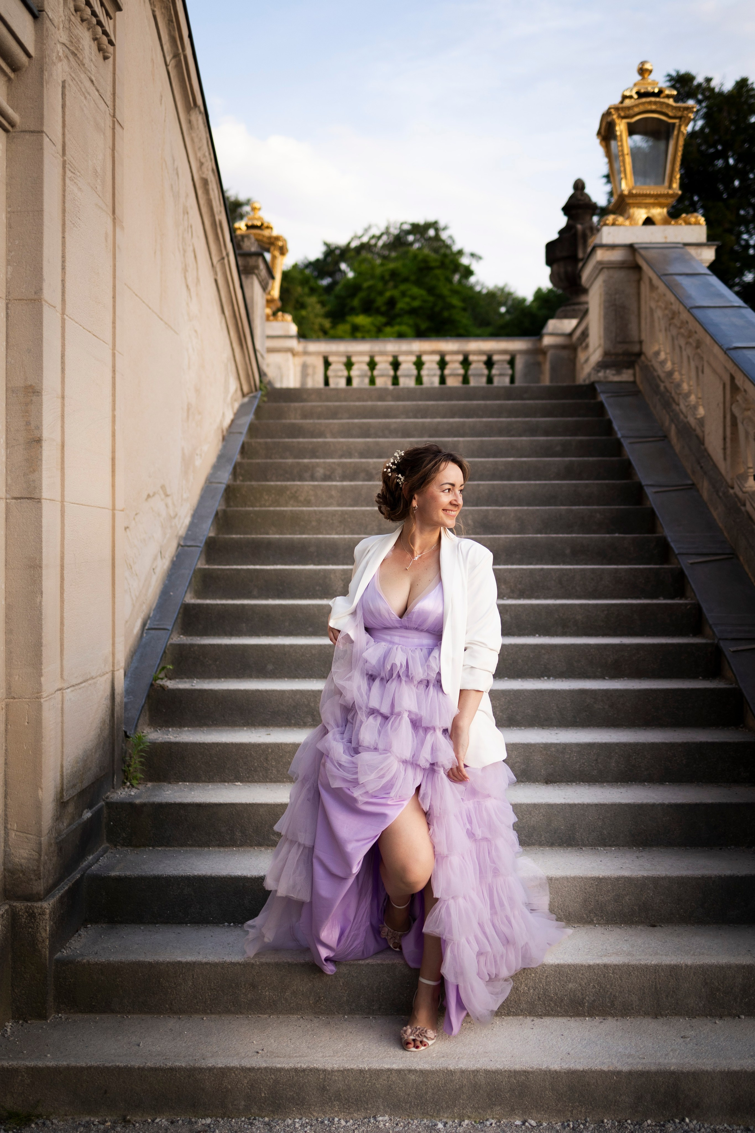 Long dresses shooting. Photographer in Munich