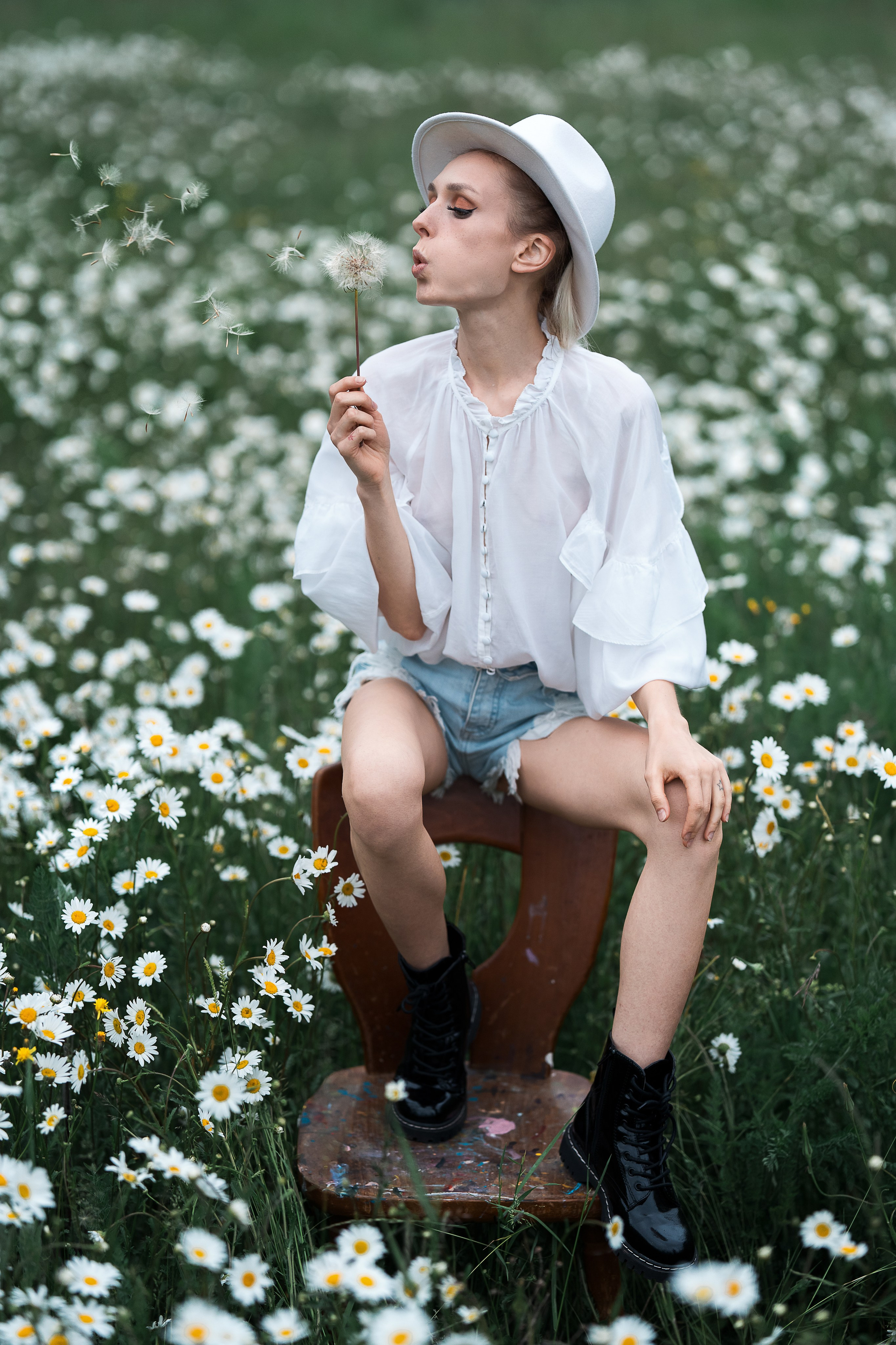 Mohnblumen. Pusteblumen. Familien, Lifestyle und Portrait Fotografin in Trier, Luxembourg